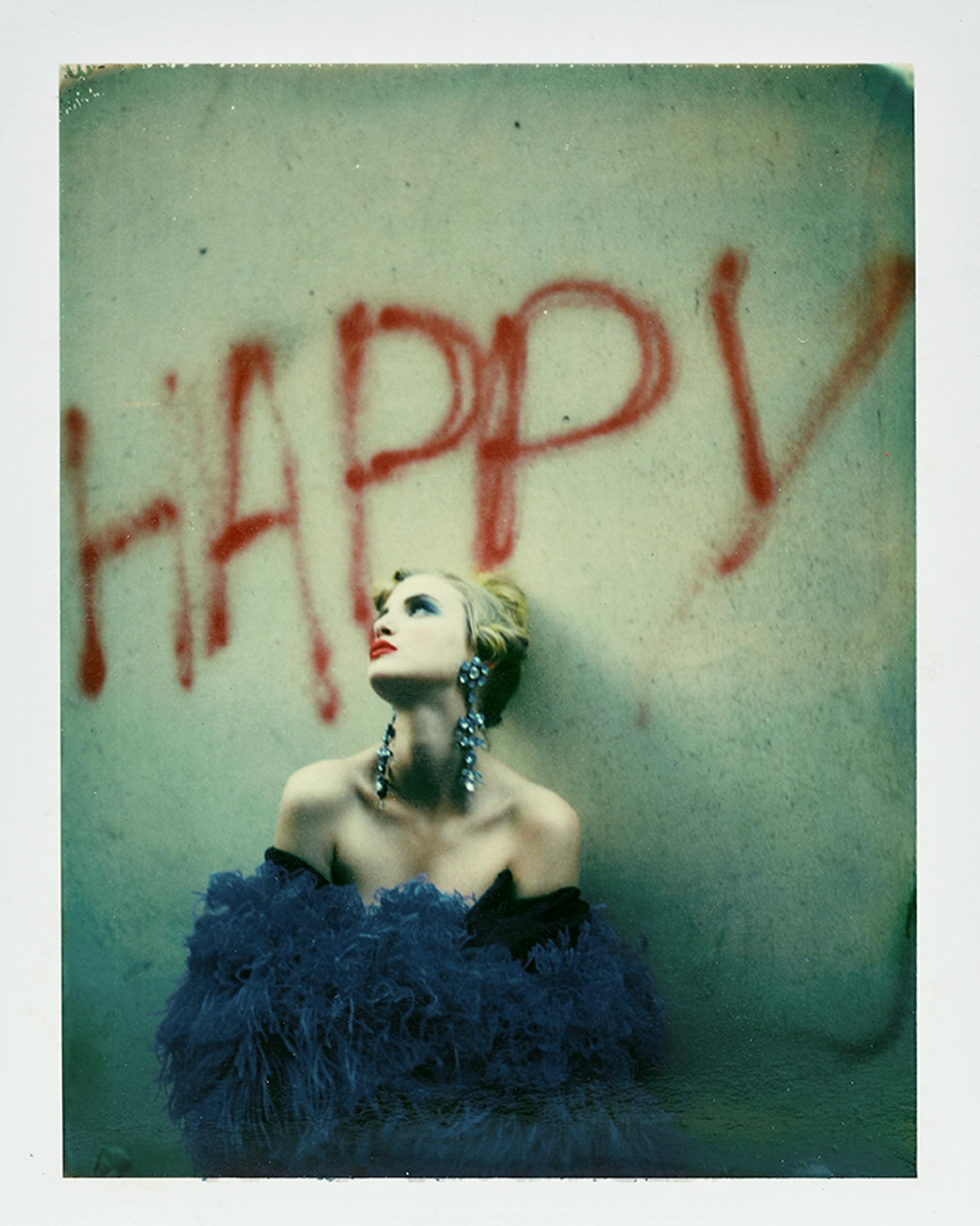 Happy ! Nadja Auermann, Prague, 1994