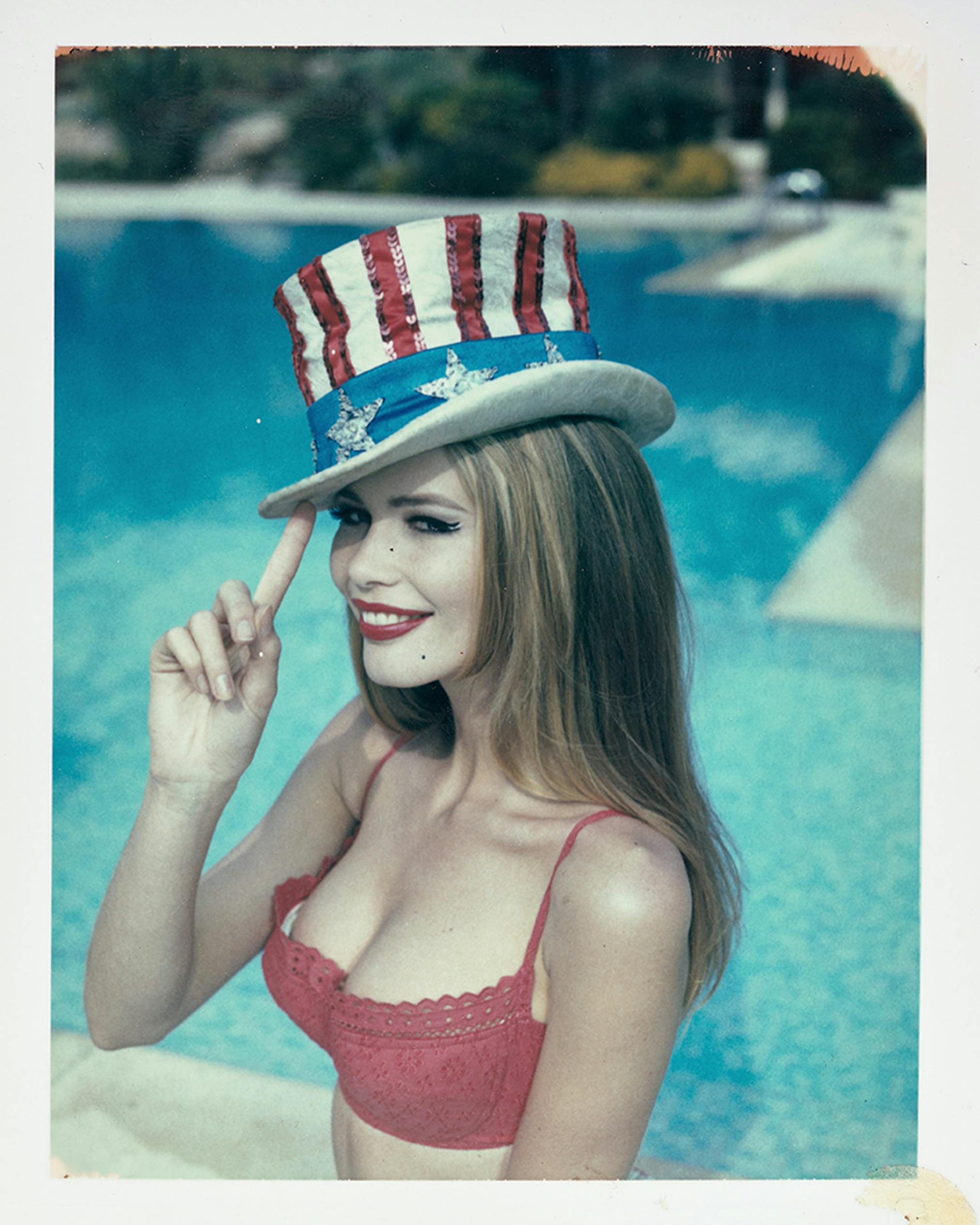 Miss America, Claudia Schiffer, Saint Tropez, 1994