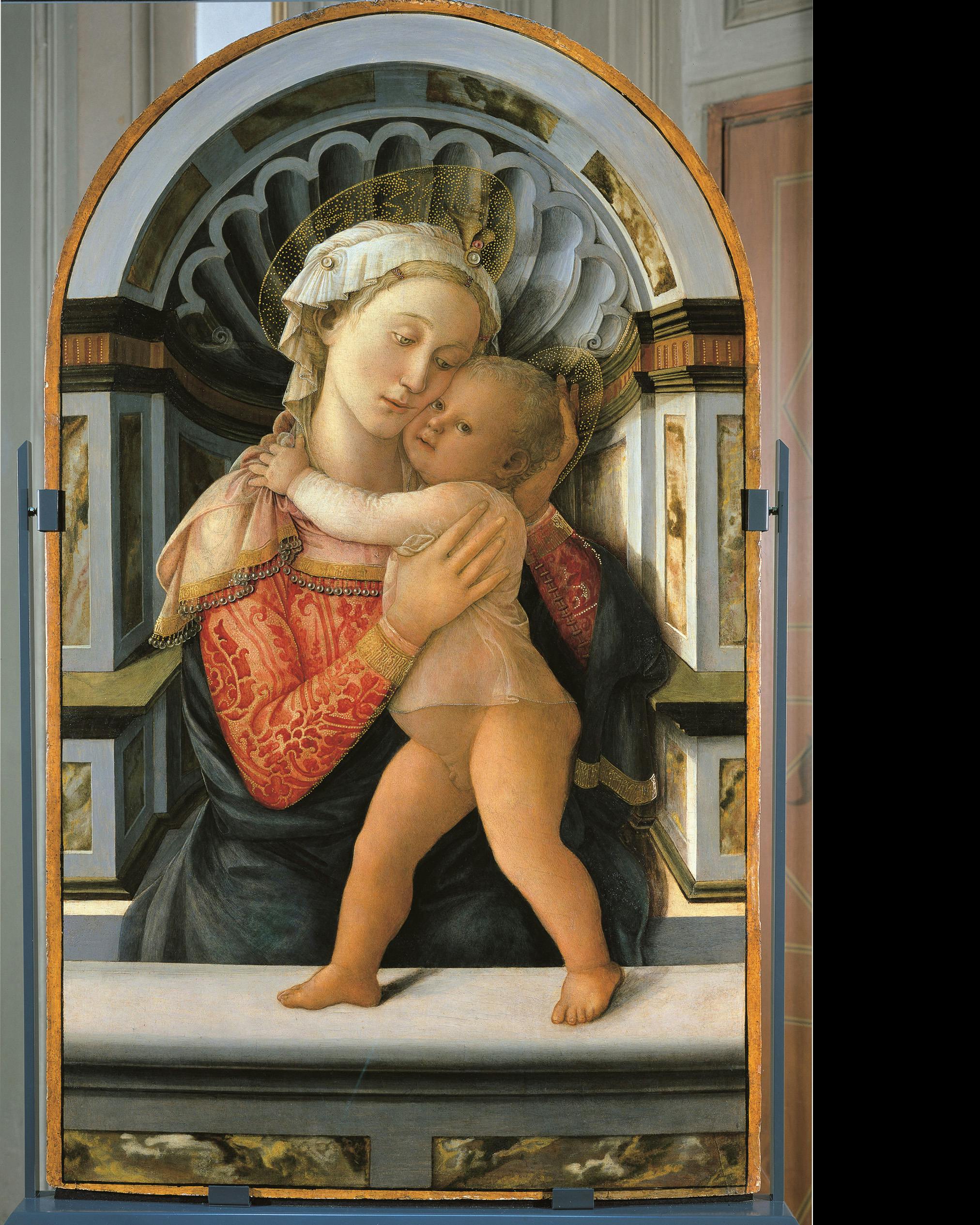 Filippo Lippi, Madonna col bambino, 1466-1469