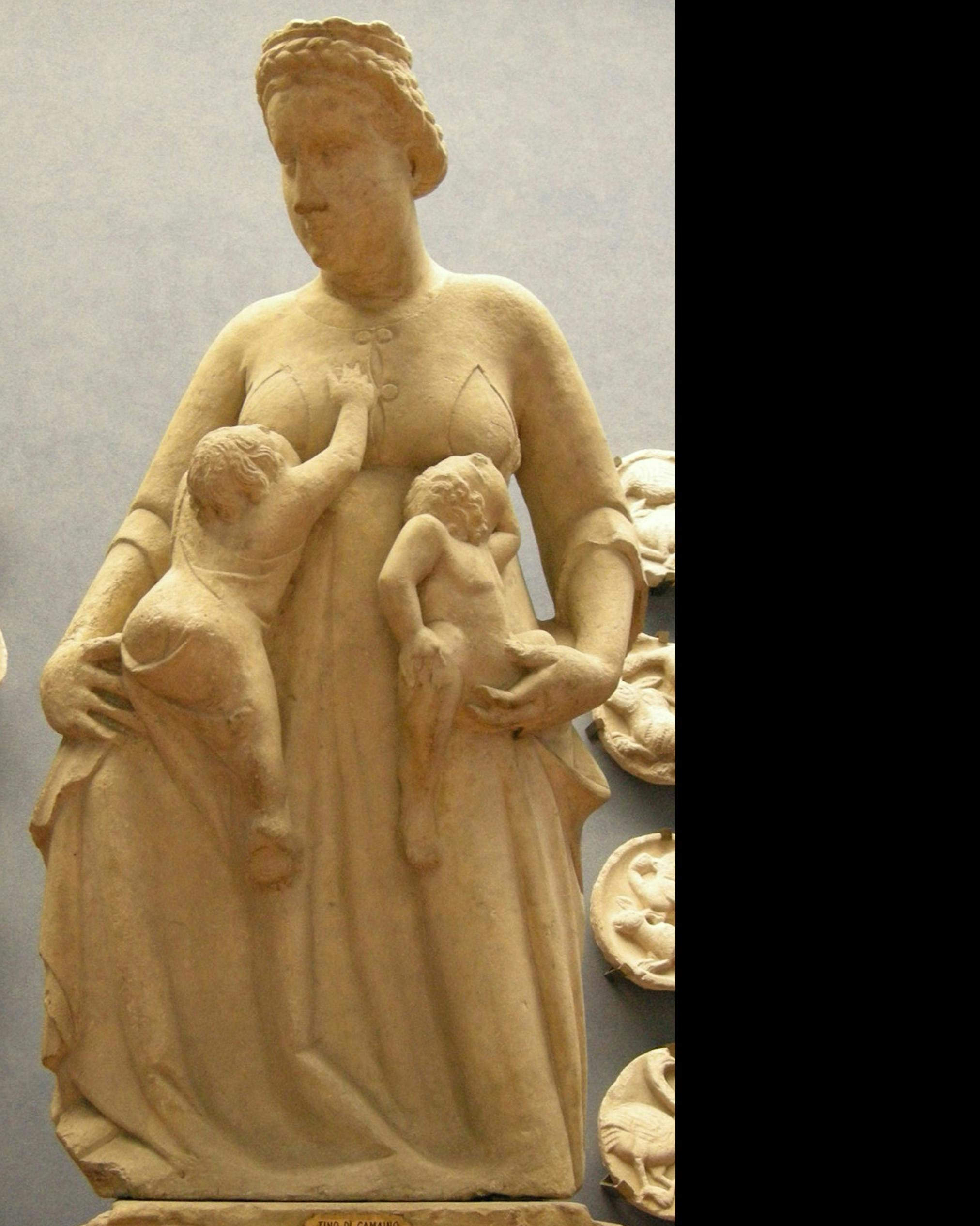 Tino di Camaino, Carità, (II decennio XIV sec.)
