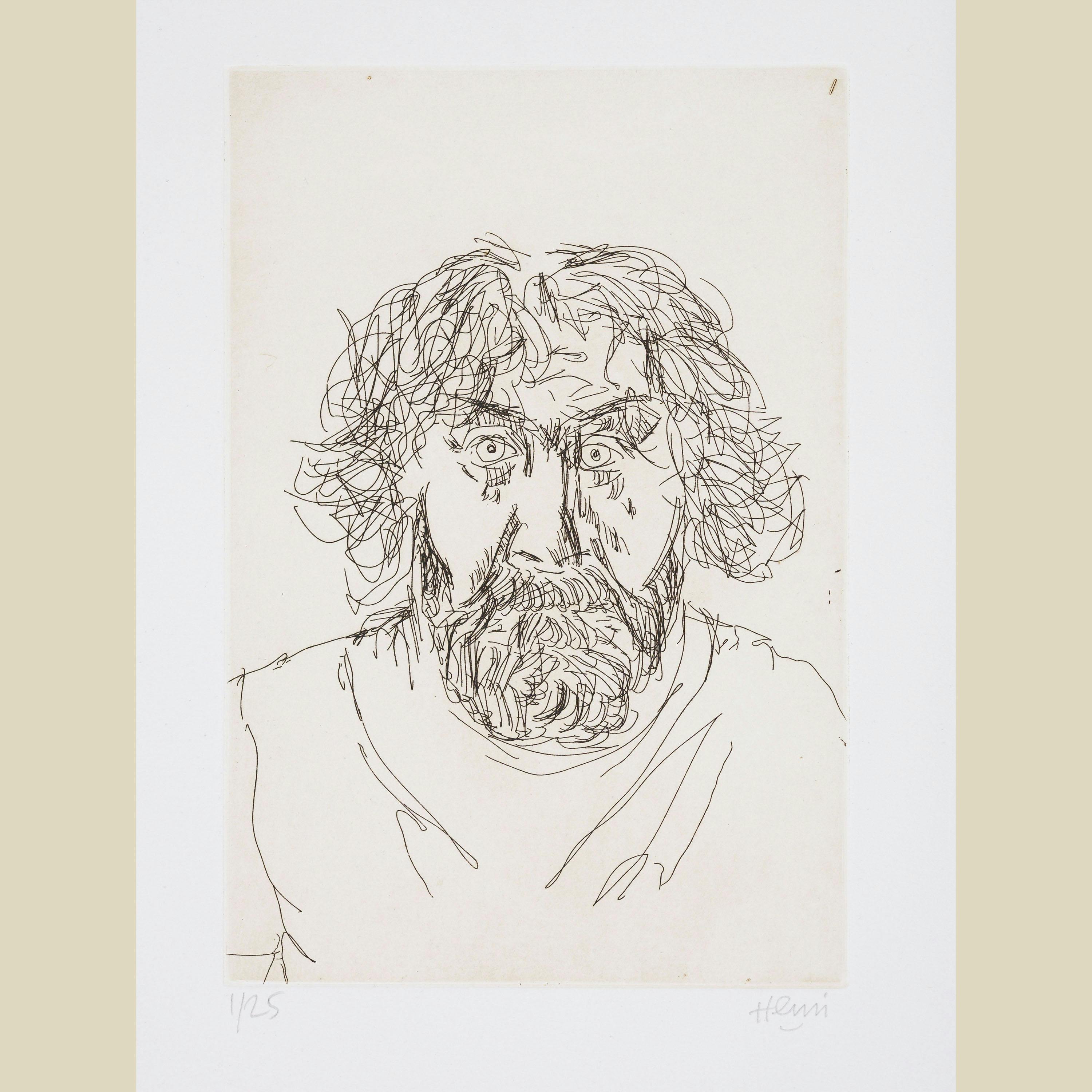 Henri Beaufour, gravure, Autoritratto, 261