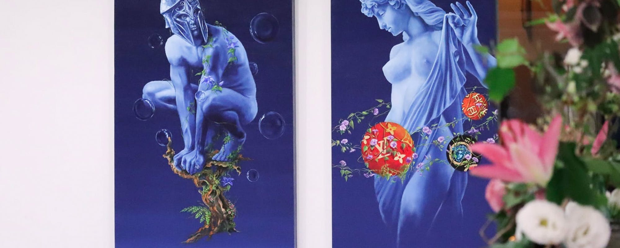 Un'opera di Sabino Galante esposta a Pietrasanta Un'opera di Sabino Galante esposta a Pietrasanta