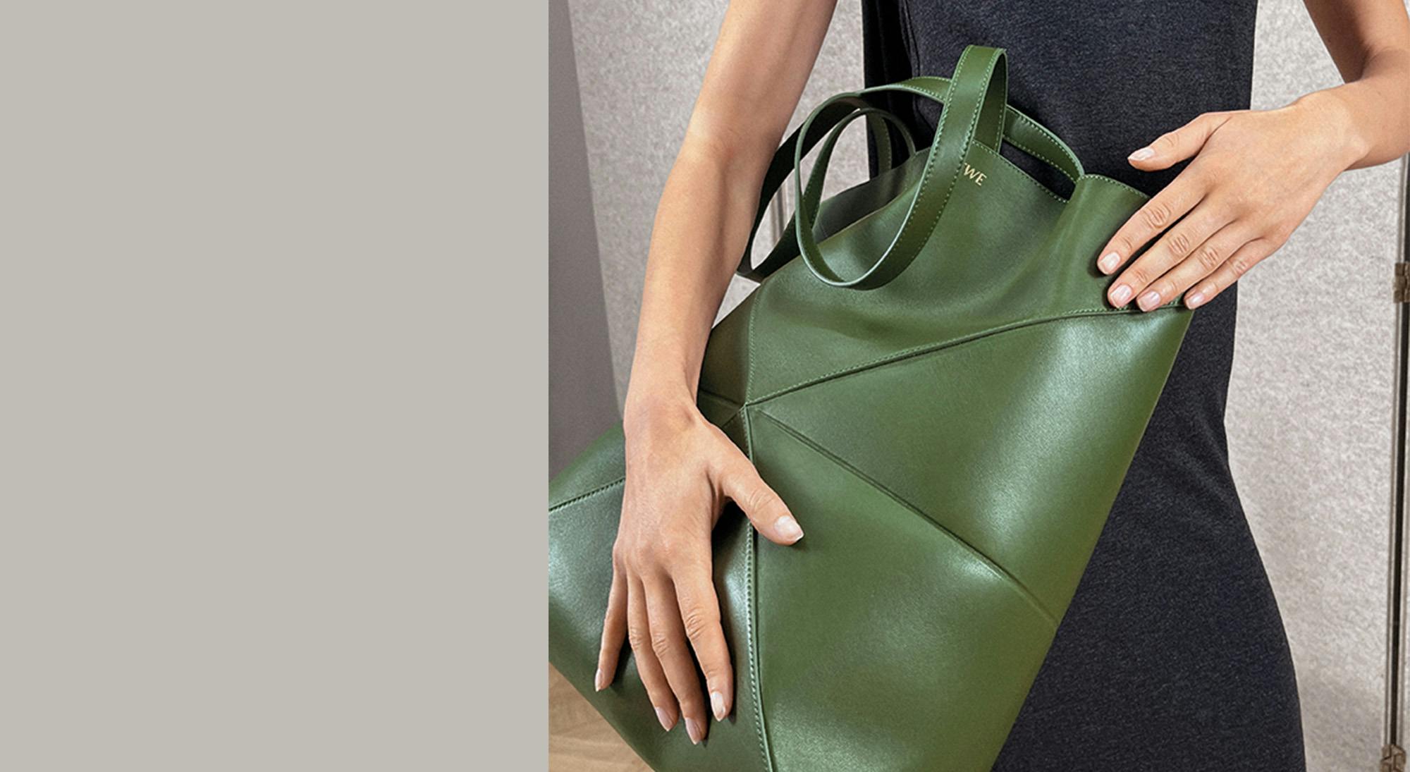 Puzzle Fold Tote by Loewe