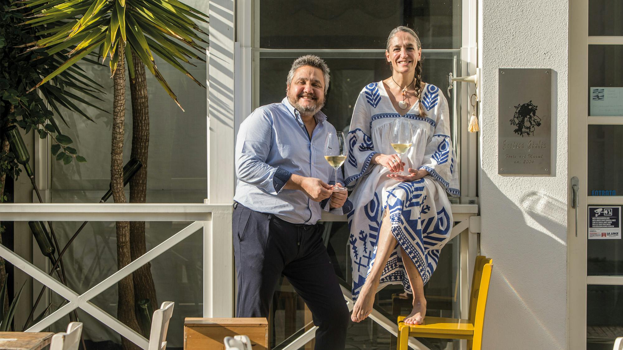 Giulia e Puchi di Enoteca Giulia