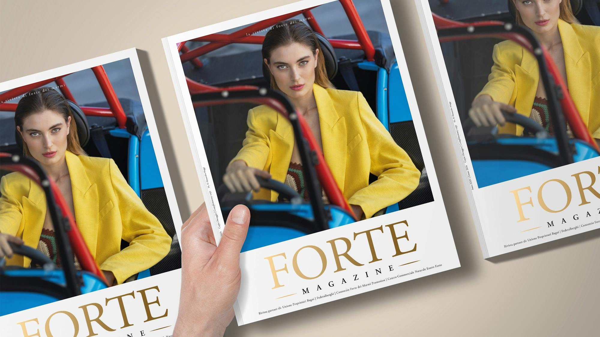 Copertina Fortemgazine 2024 Sporty Edition Copertina Fortemgazine 2024 Sporty Edition