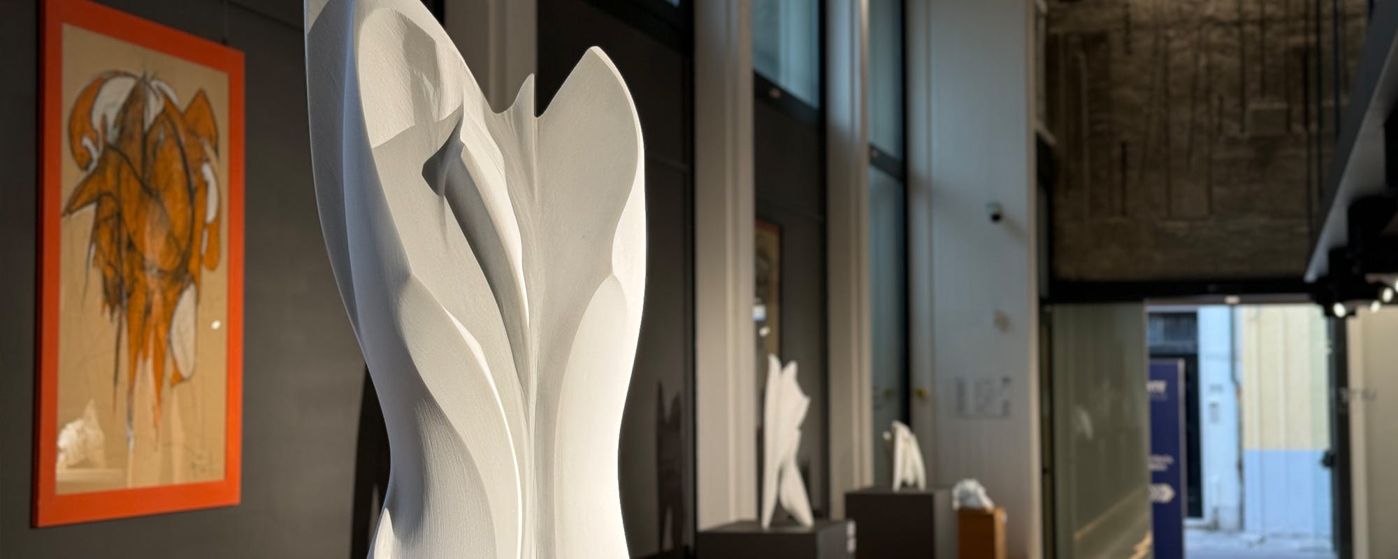 Opere di Giovanni Balderi esposte a Pietrasanta Opere di Giovanni Balderi esposte a Pietrasanta