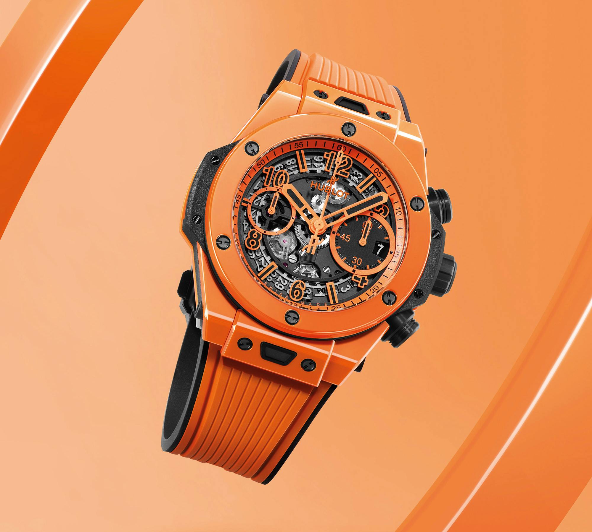 Hublot Big Bang Unico Orange Ceramic Hublot Big Bang Unico Orange Ceramic
