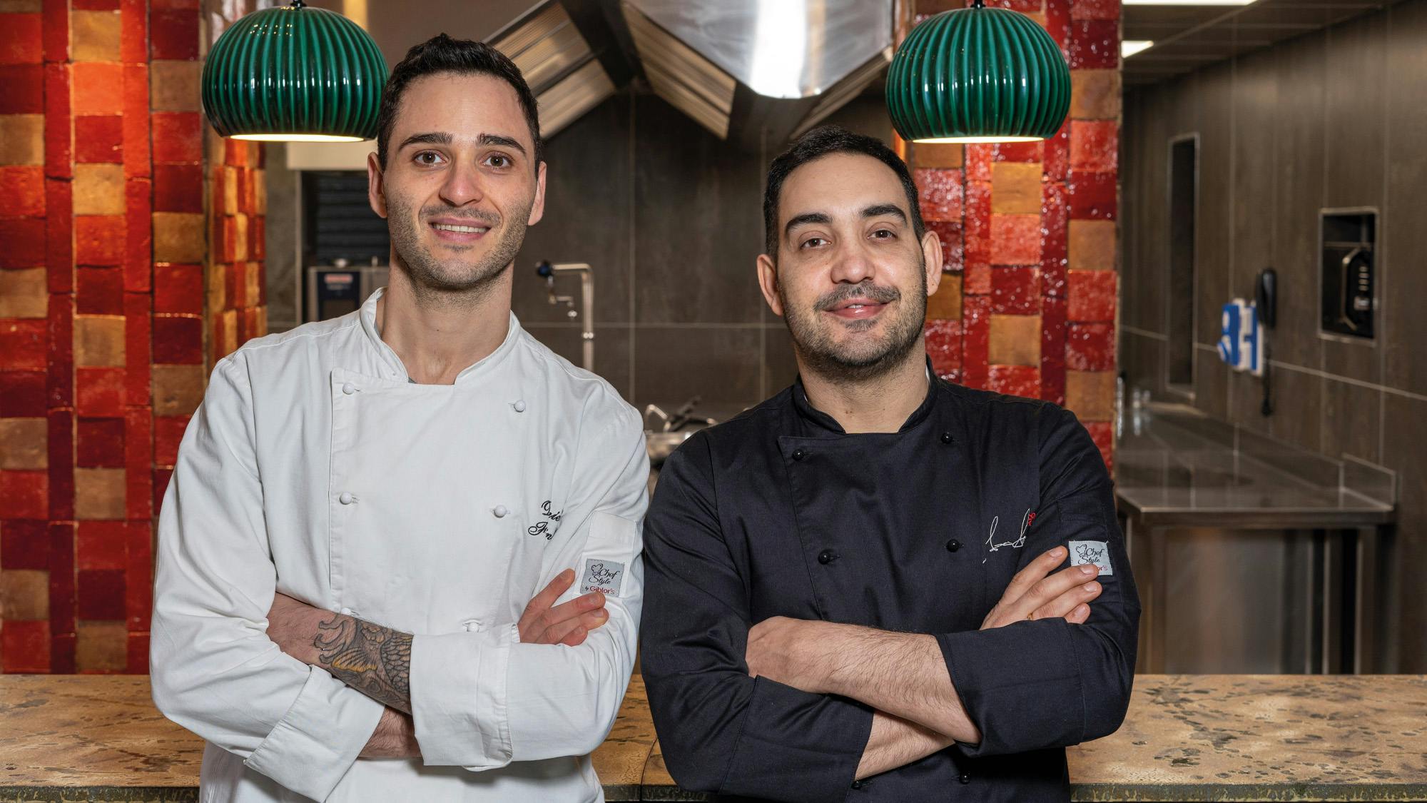 Alessandro Ferrarini (right) - Sciabola Restaurant