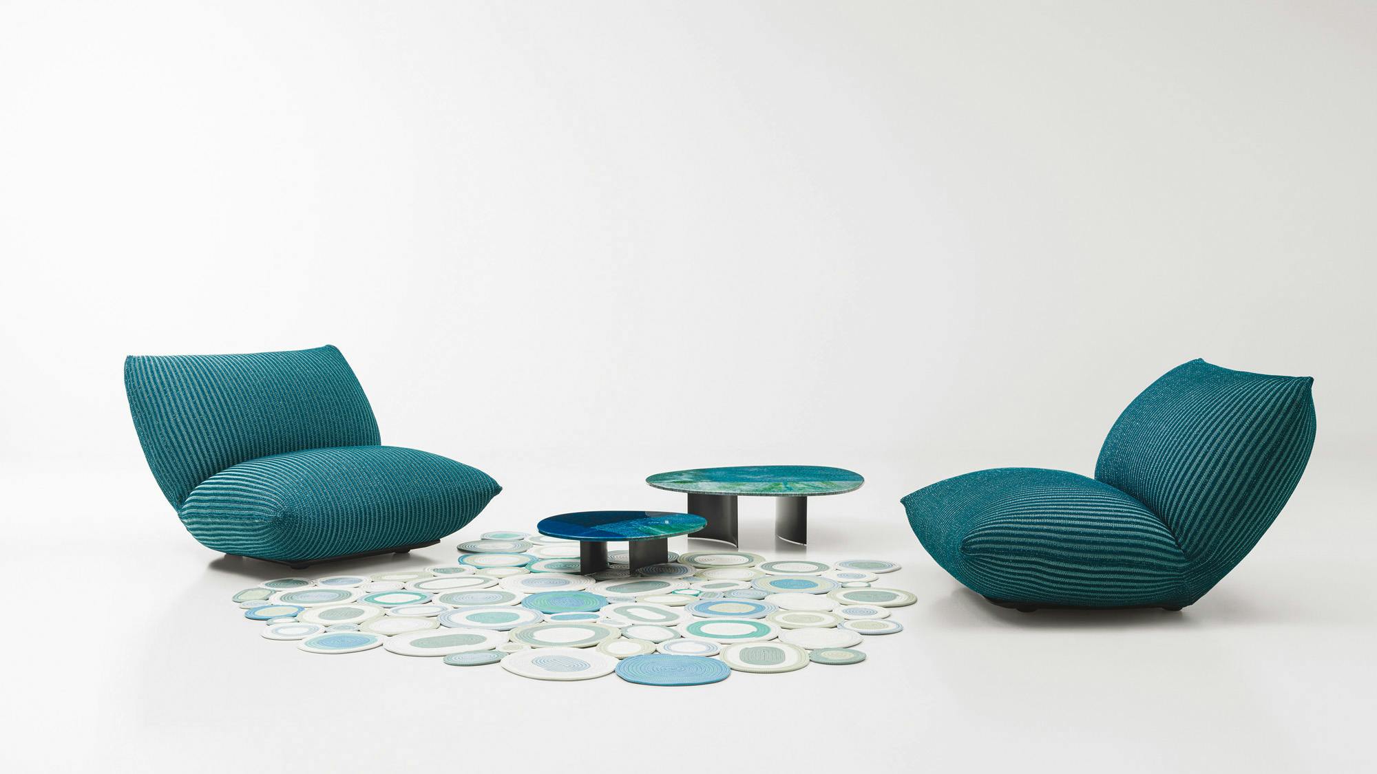 Pod, Ellissi and Isole by Paola Lenti