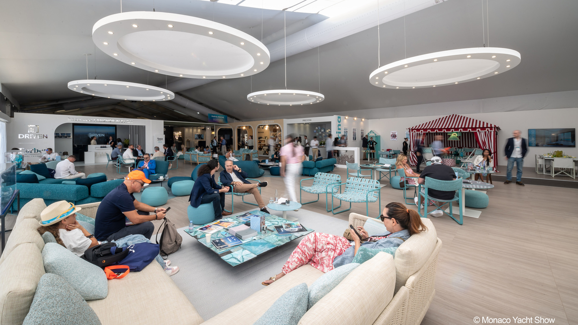 Monaco Yacht Show 2024 Upper Deck Lounge