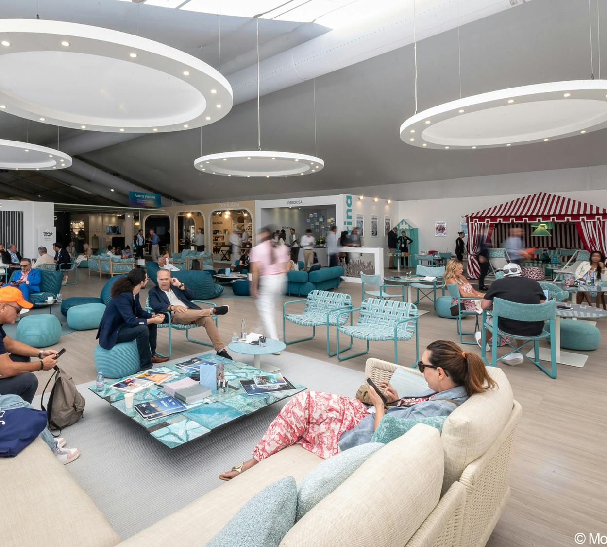 Monaco Yacht Show 2024 Upper Deck Lounge Monaco Yacht Show 2024 Upper Deck Lounge