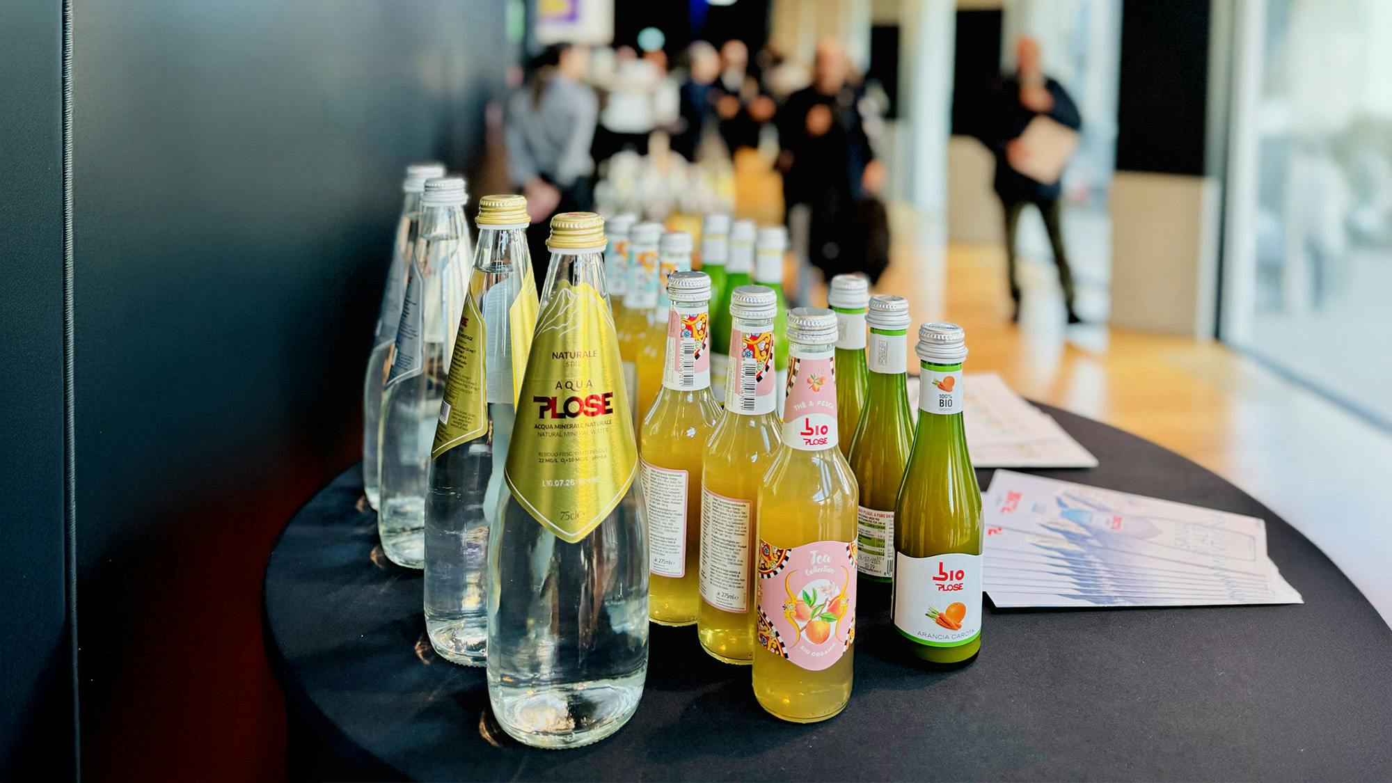 Acqua e bibite Plose in degustazione a Pitti Taste 2025