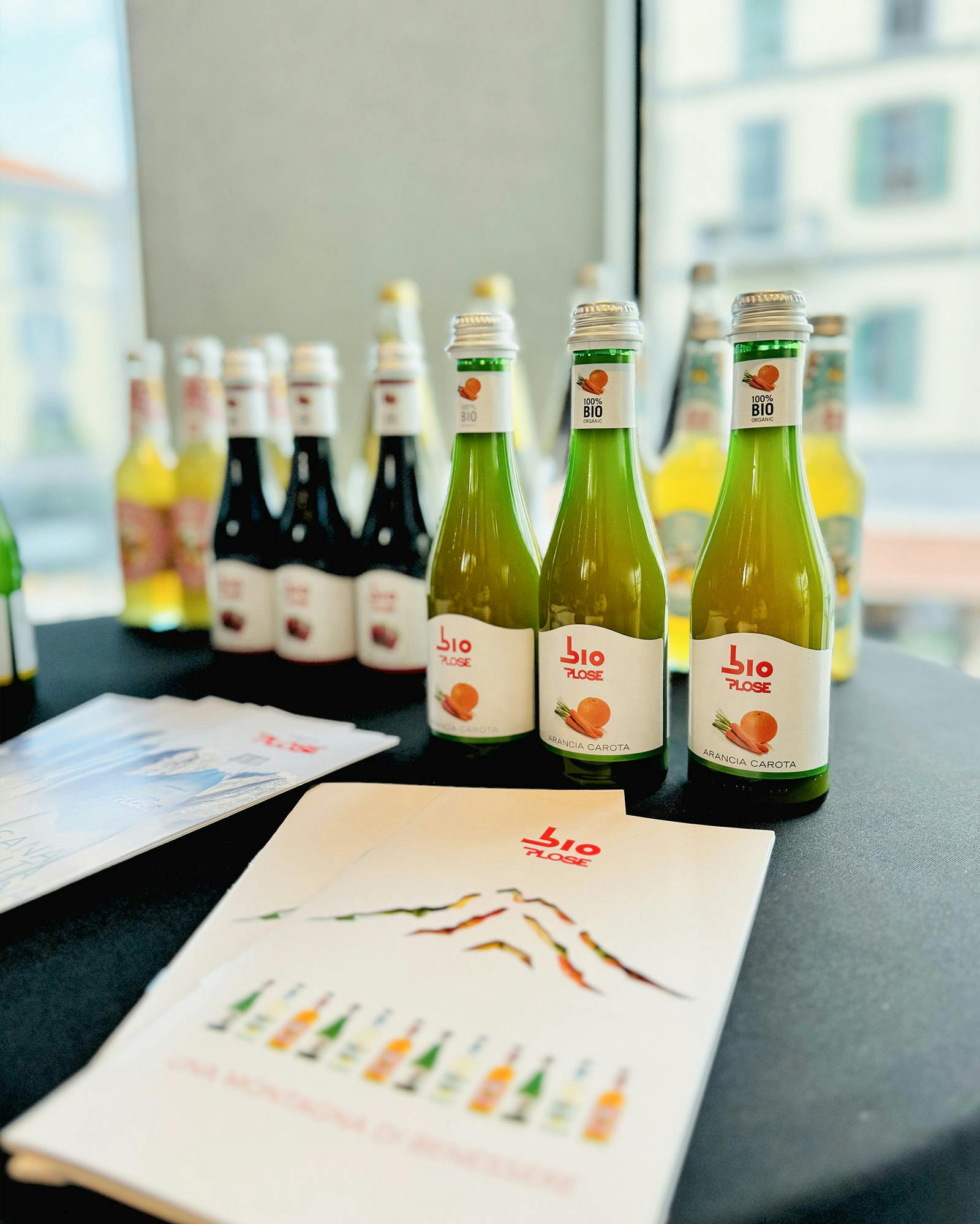Succhi BioPlose a Pitti Taste