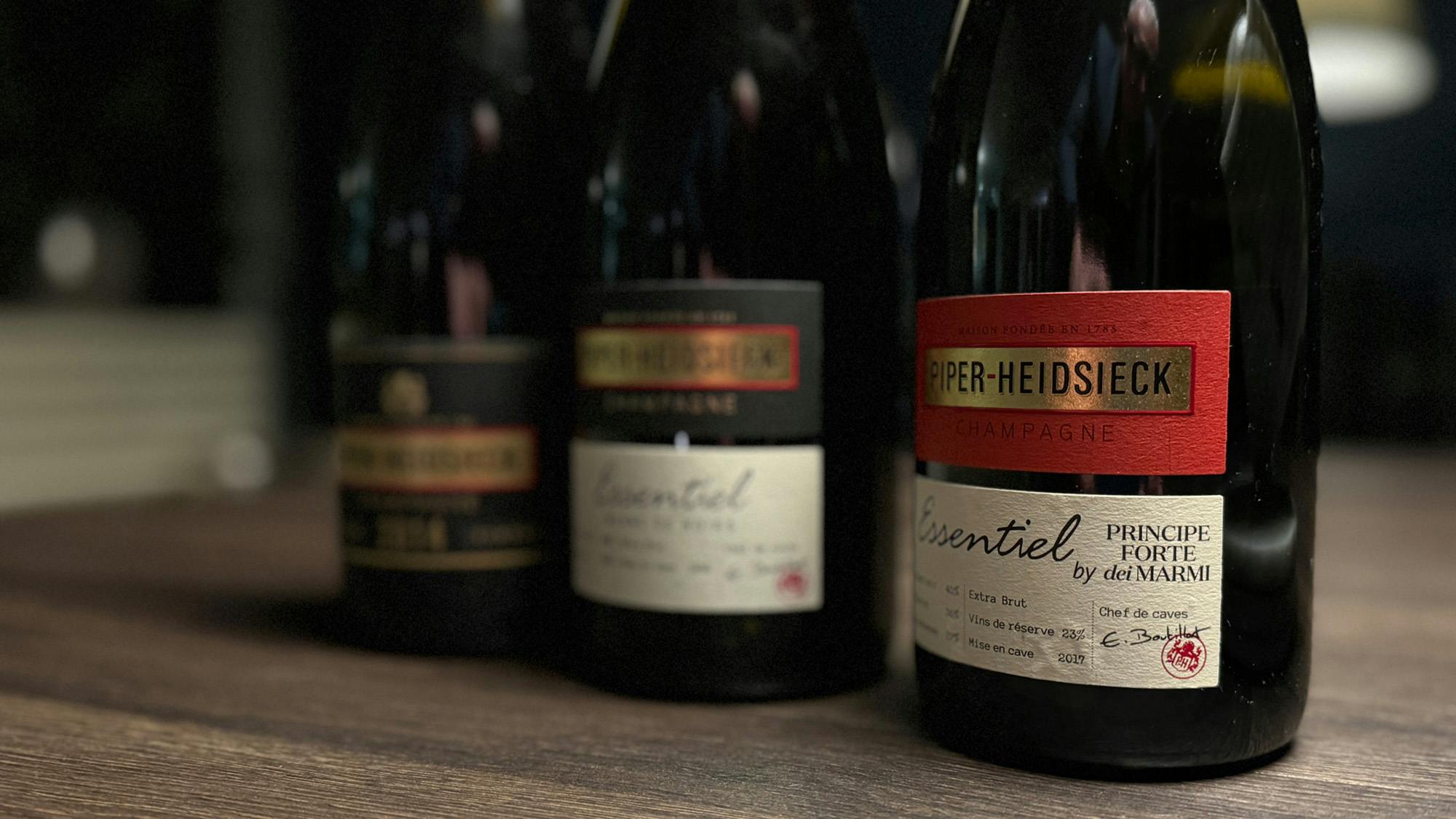Champagne Piper-Heidsieck: L'Essentiel by Principe Forte dei Marmi