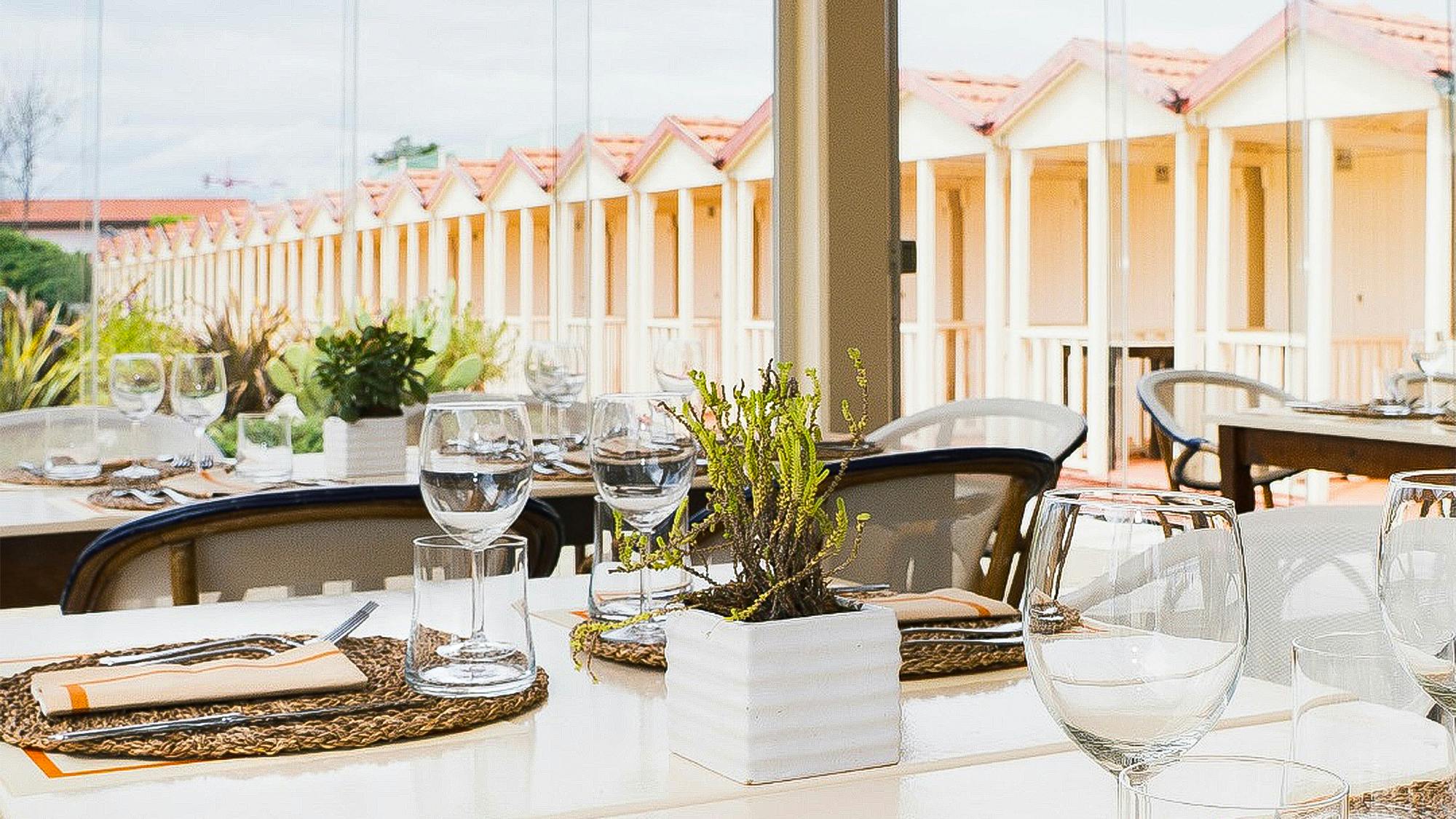 A pranzo al Bagno Costanza
