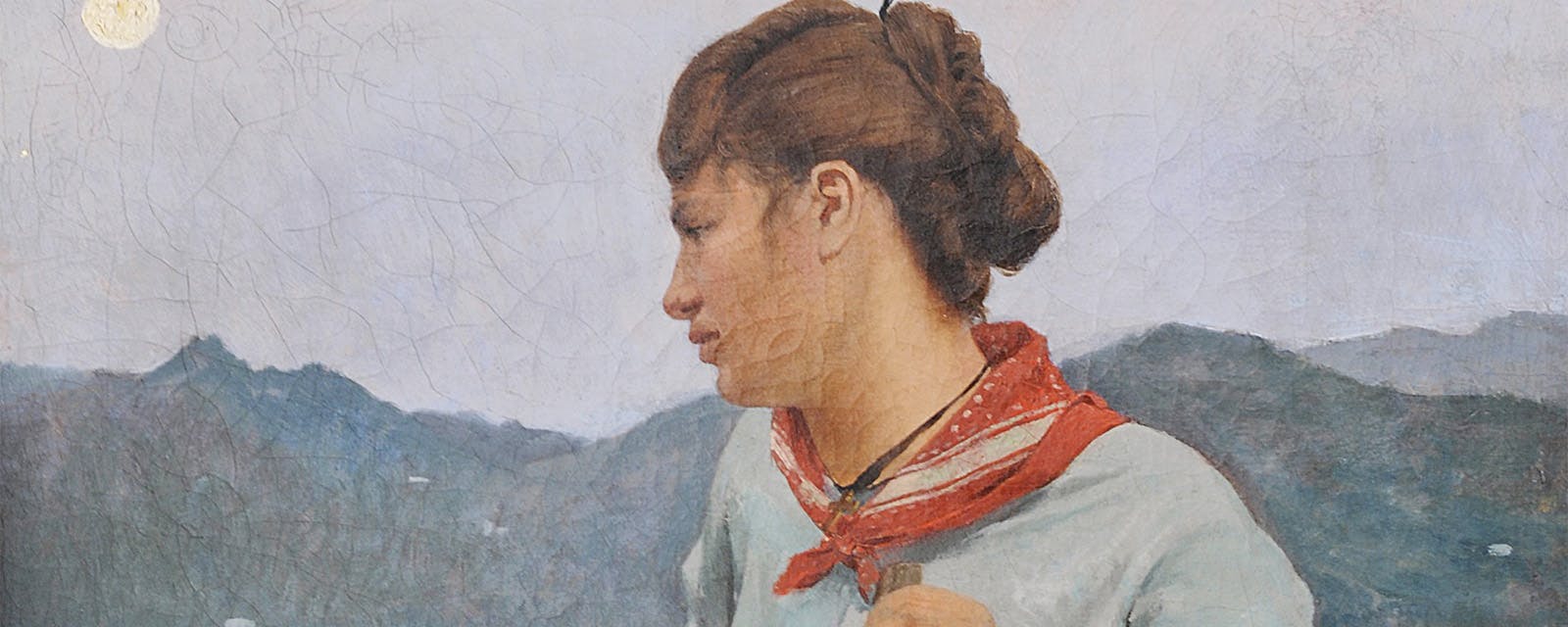 Eugenio Cecconi, "Sera sul lago di Massaciuccoli" Eugenio Cecconi, "Sera sul lago di Massaciuccoli"