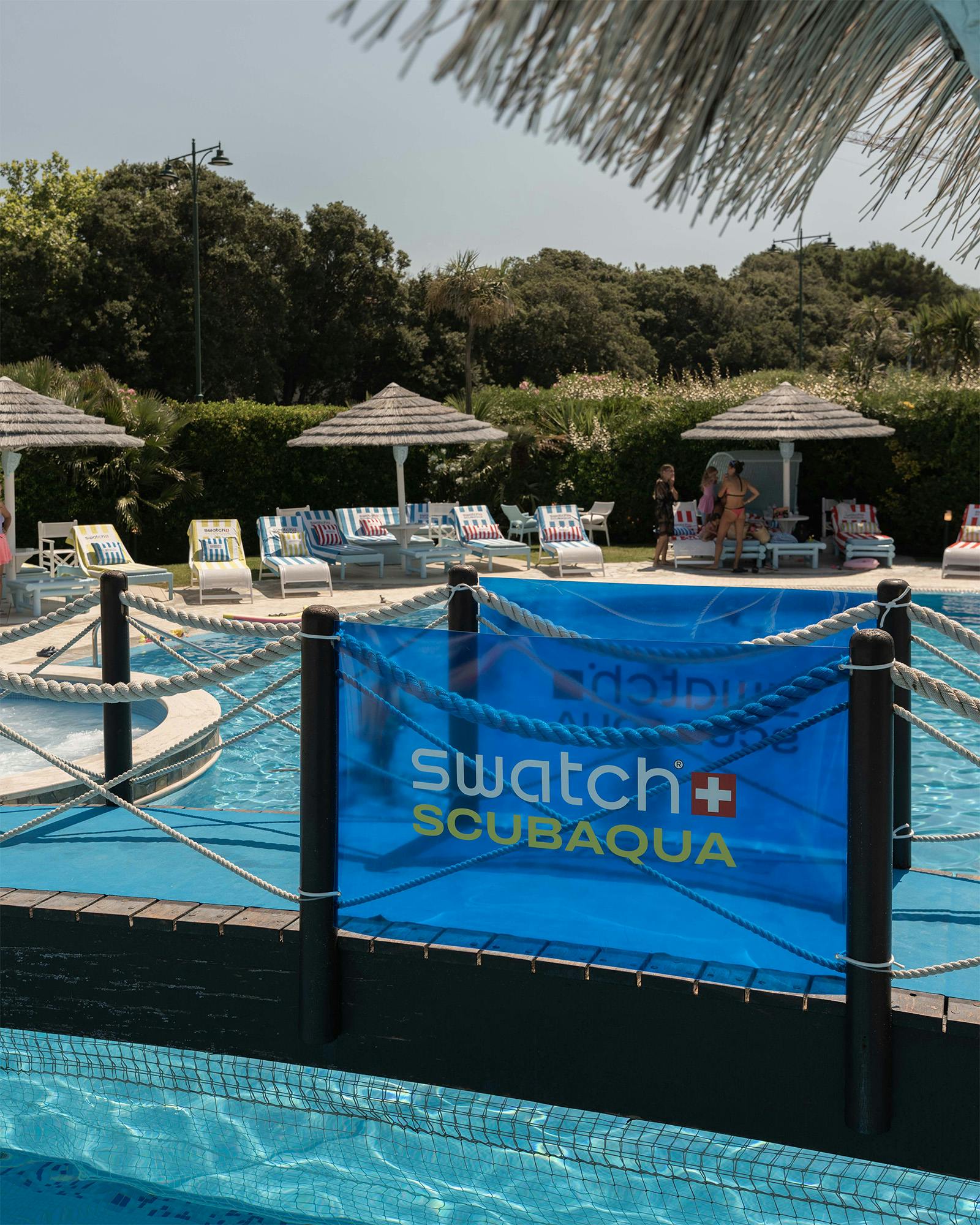 L'oasi Swatch al Bagno Annetta di  Forte dei Marmi