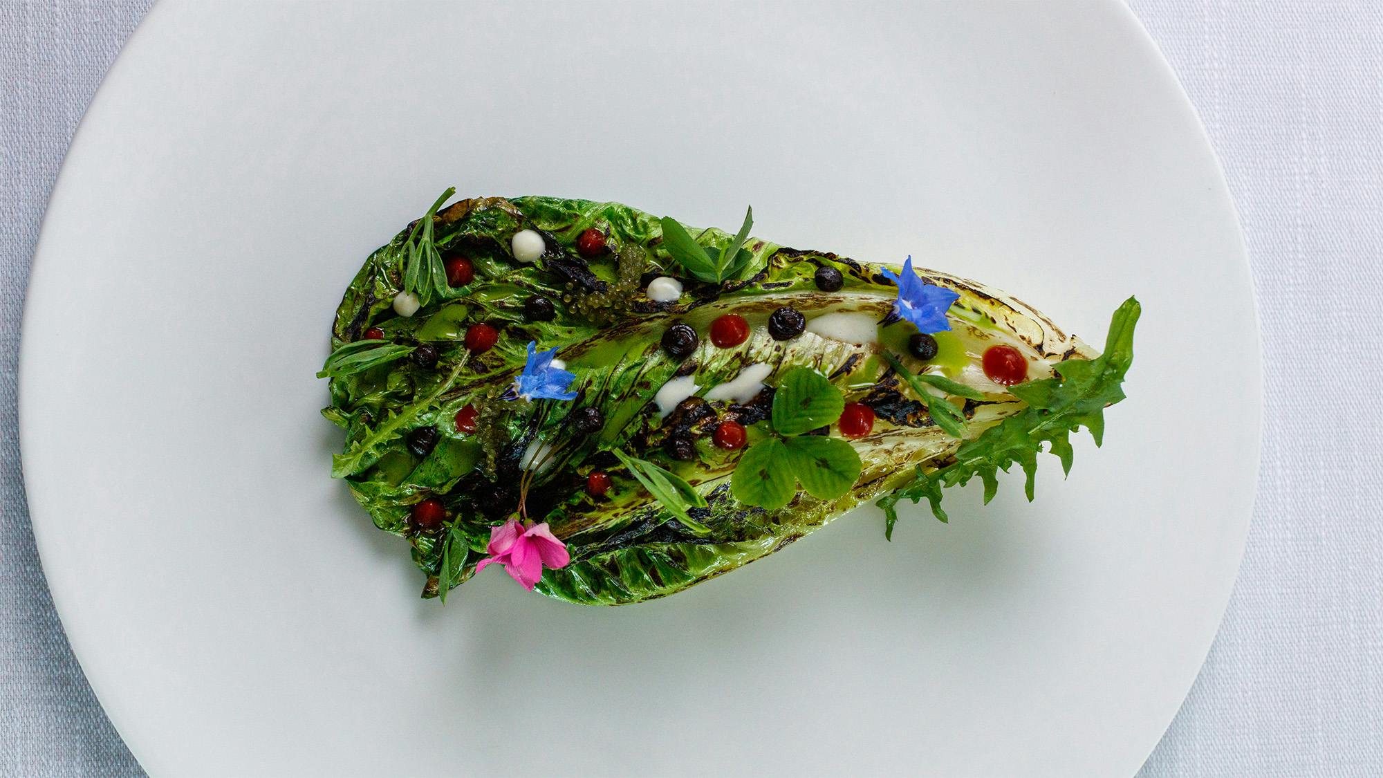 67 Sky Lounge Forte dei Marmi: Insalata alla brace "Around the World"
