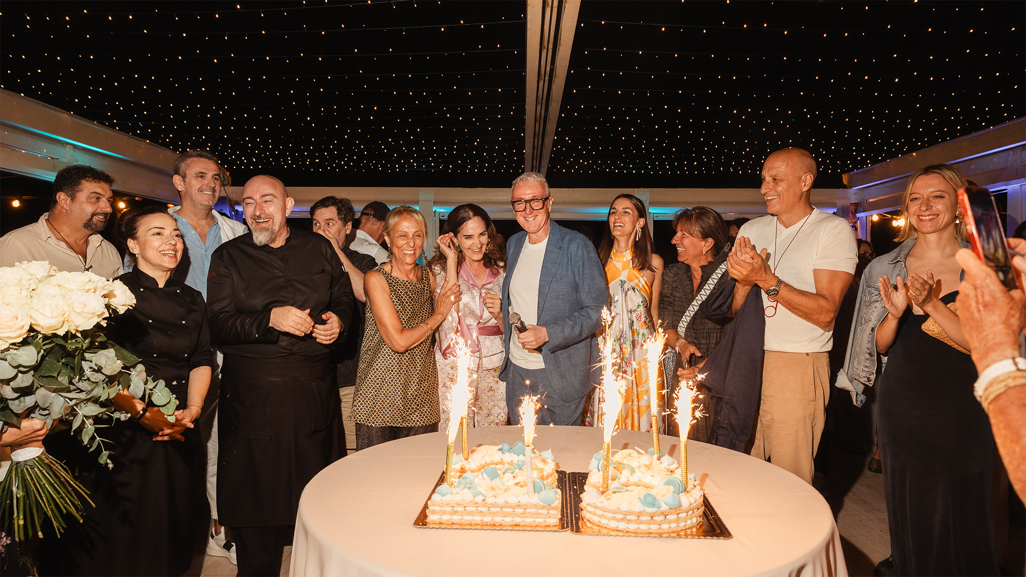 La festa per i 25 anni di ForteMagazine al bagno Costanza