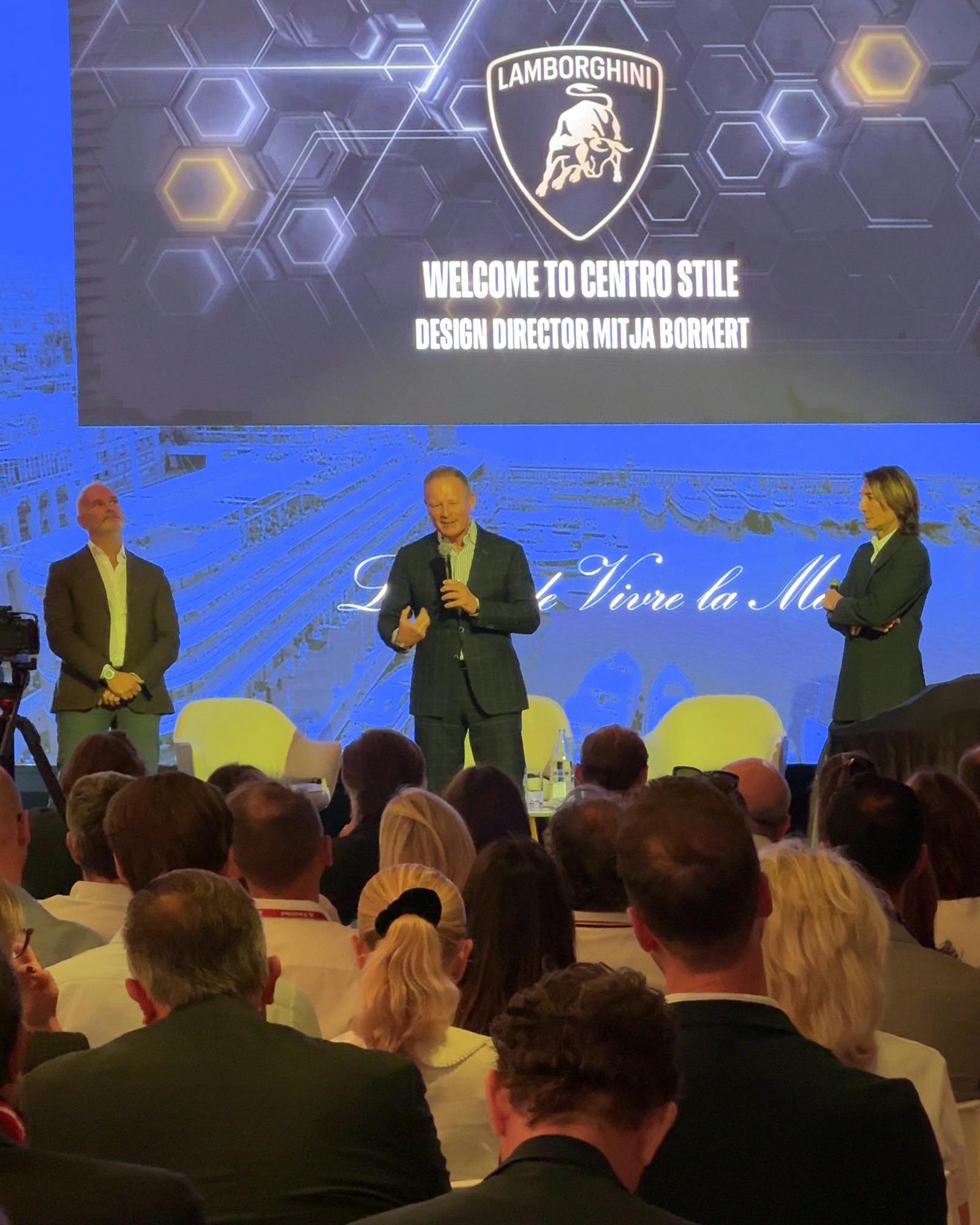 Tecnomar for Lamborghini 101FT unveiling