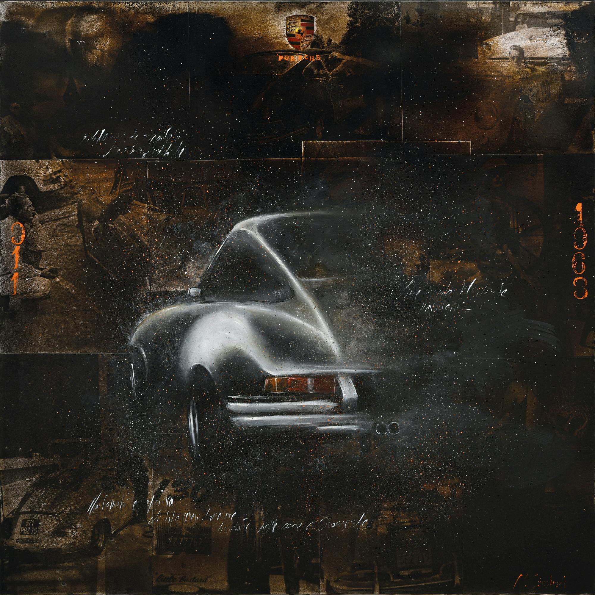 Un'opera dell'artista Nicola Giusfredi