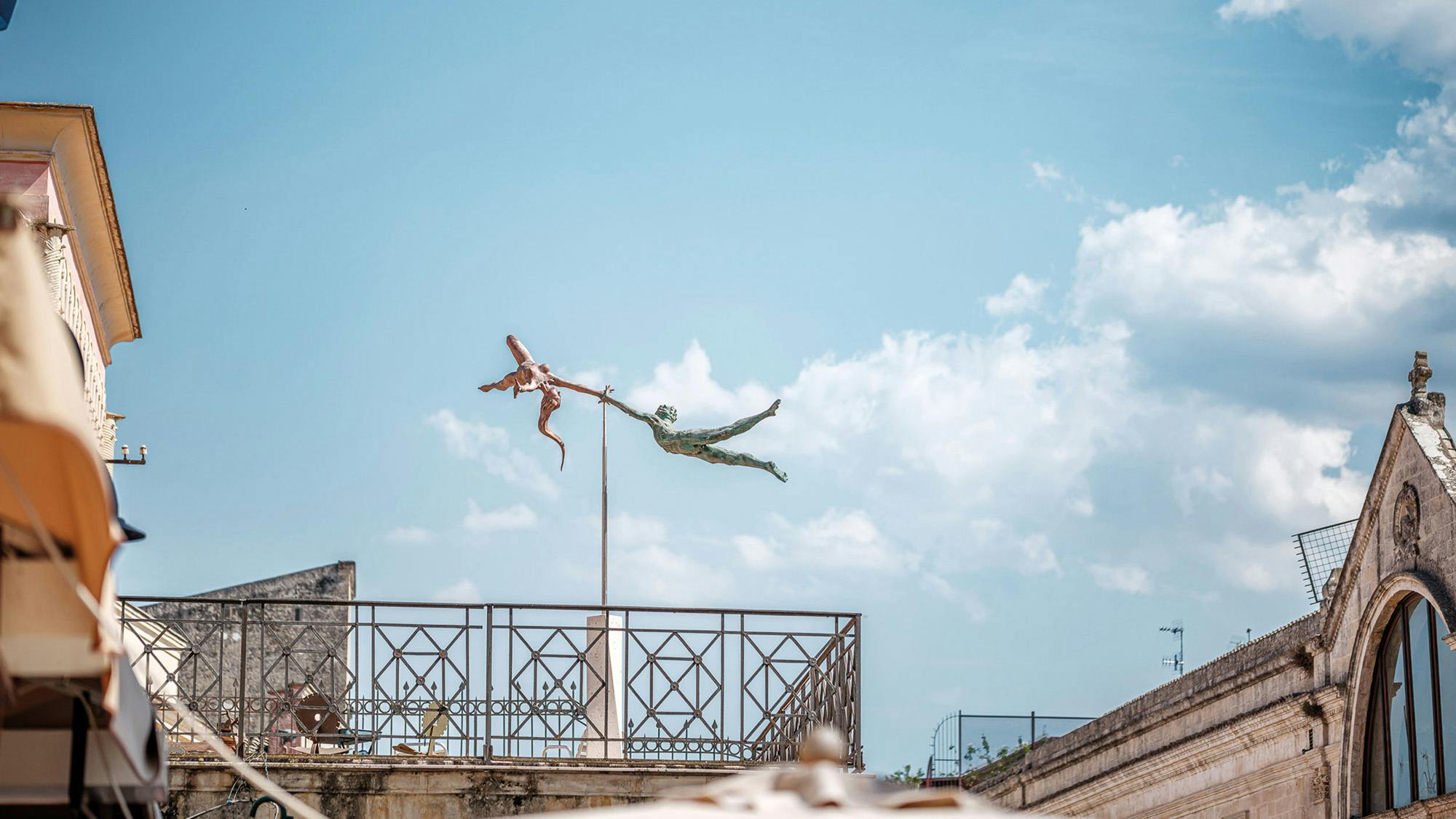 Un'opera di Andrea Roggi esposta a Matera