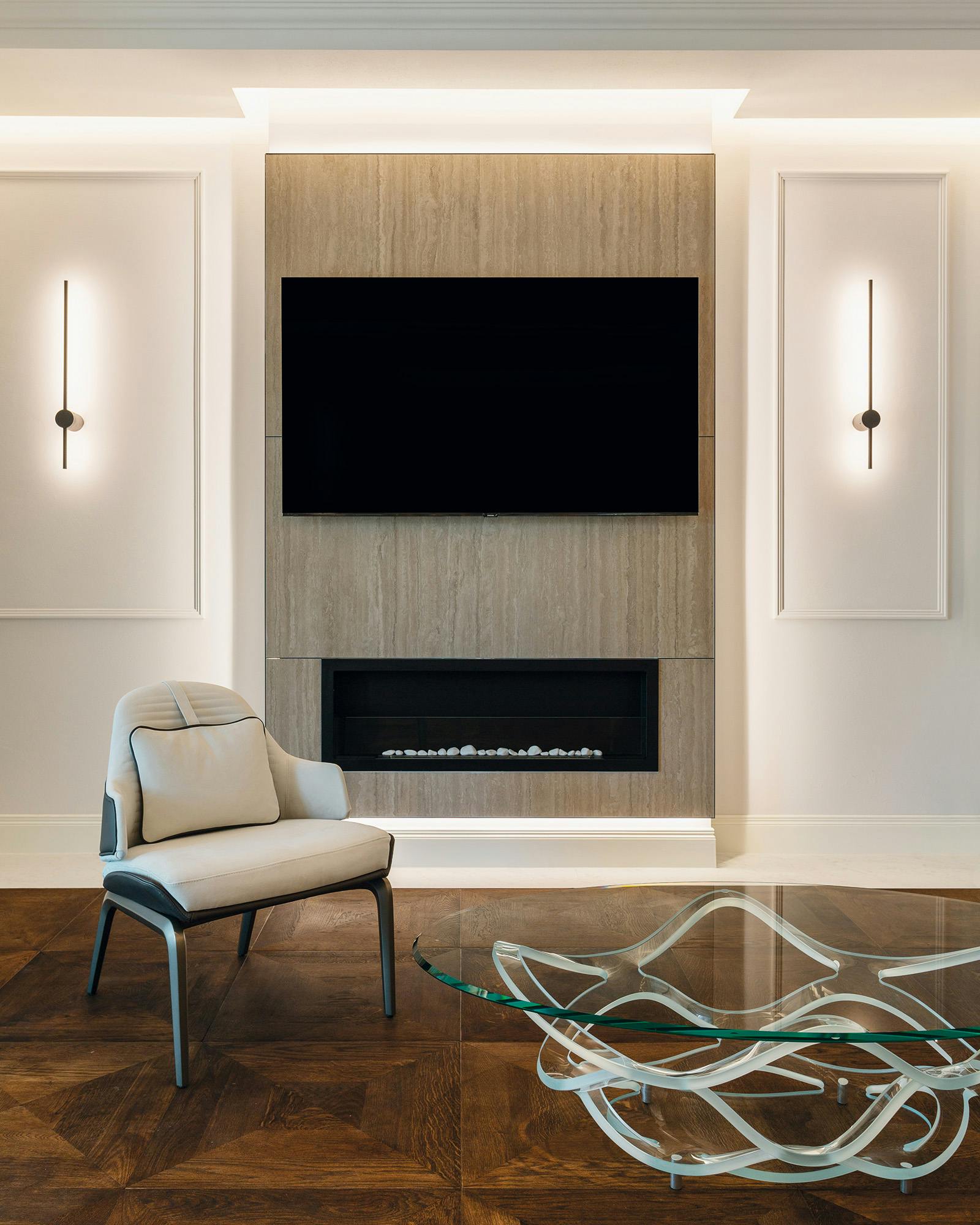 Interno di una villa realizzata da SB  Immobiliare