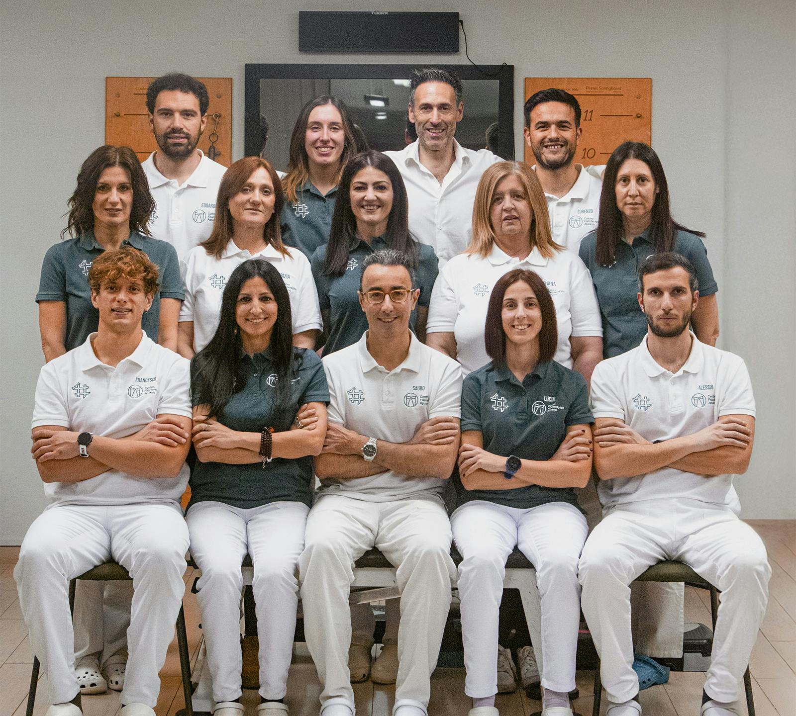 Lo staff del Centro Fisioterapico Apuano Lo staff del Centro Fisioterapico Apuano