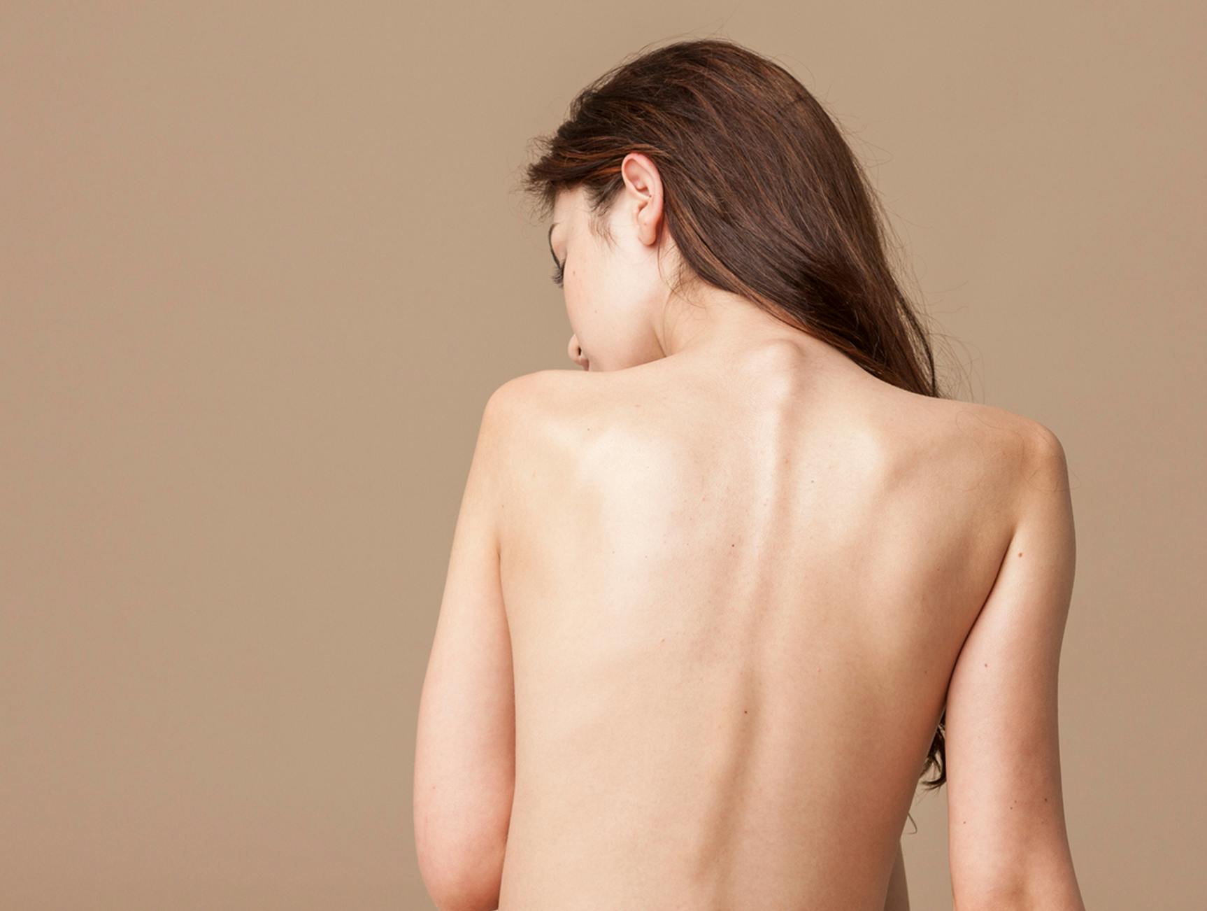 Woman's back