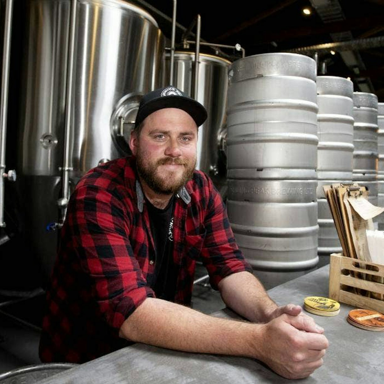 Jesse Sigurdsson, Head Brewer and Skipper of Shining Peak Brewing