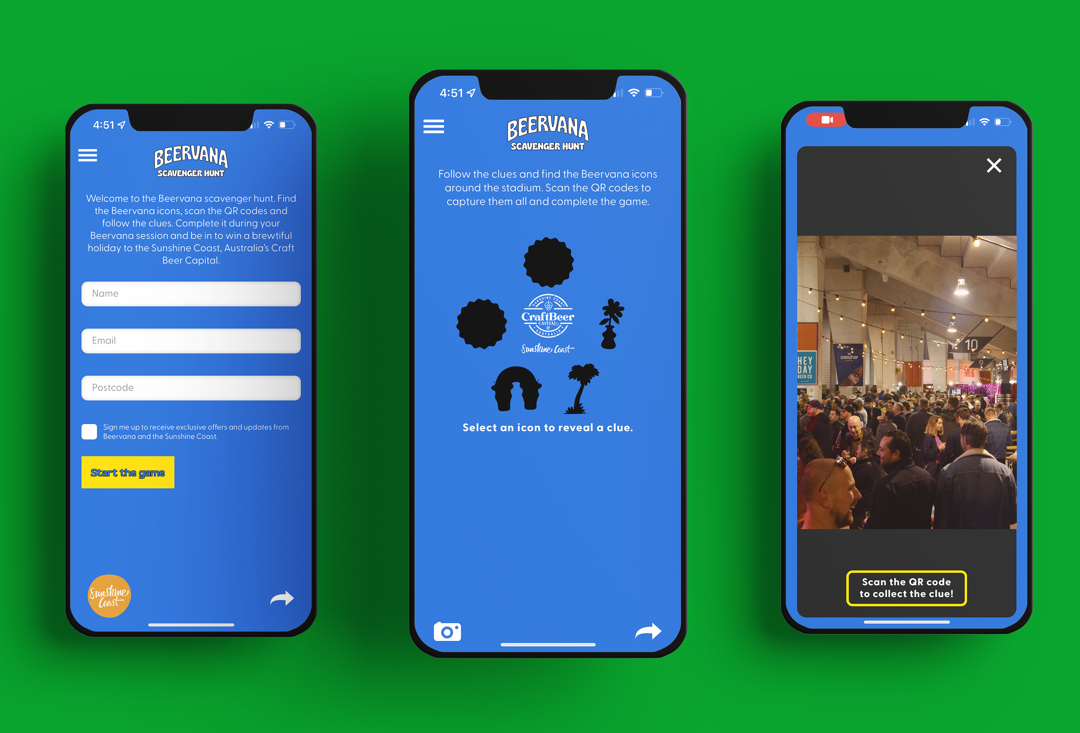 Beervana Scavenger Hunt mock up