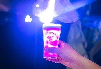 Beervana 2022 - Urbanaut neon clear beer