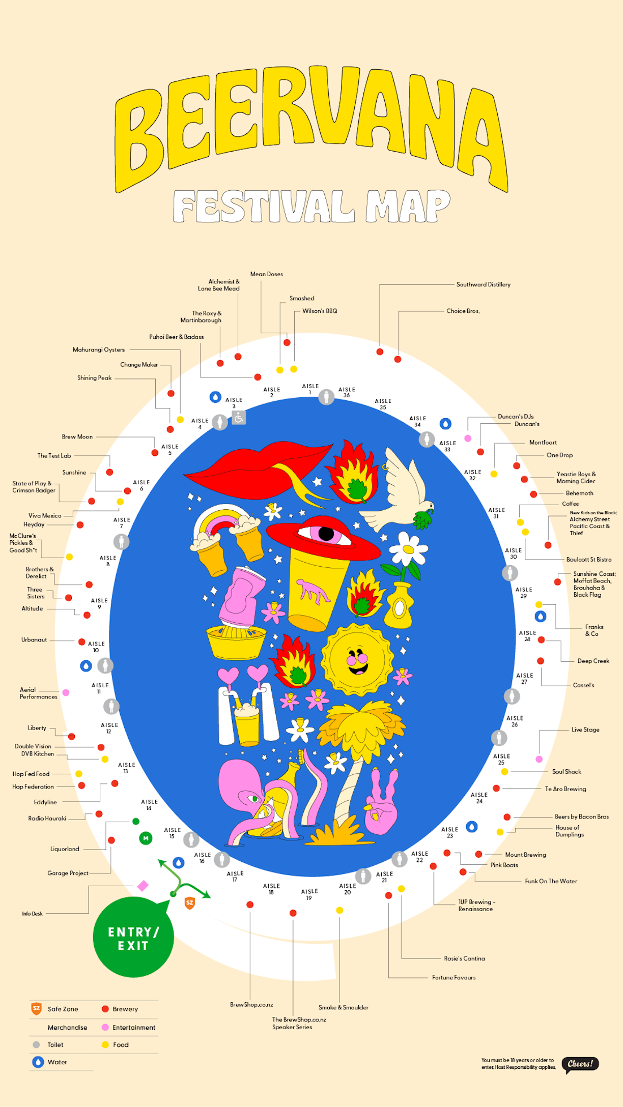 2023 Festival Map