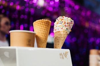 Duncan's birthday ice cream