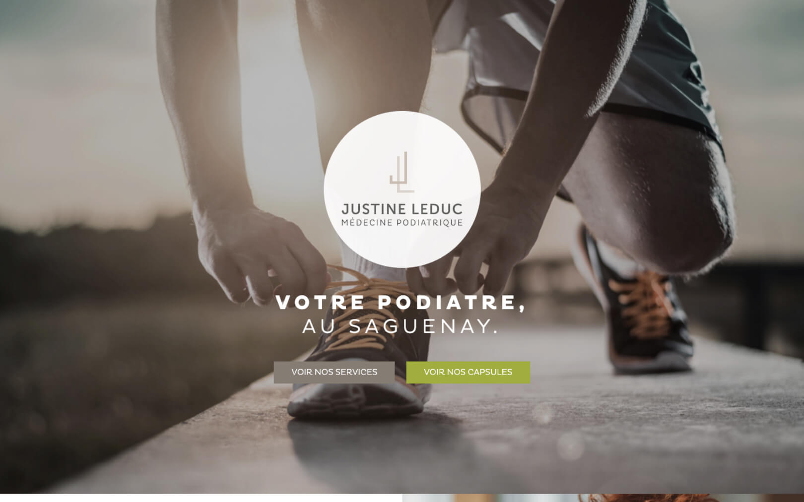Podiatric medical clinic - Justine Leduc