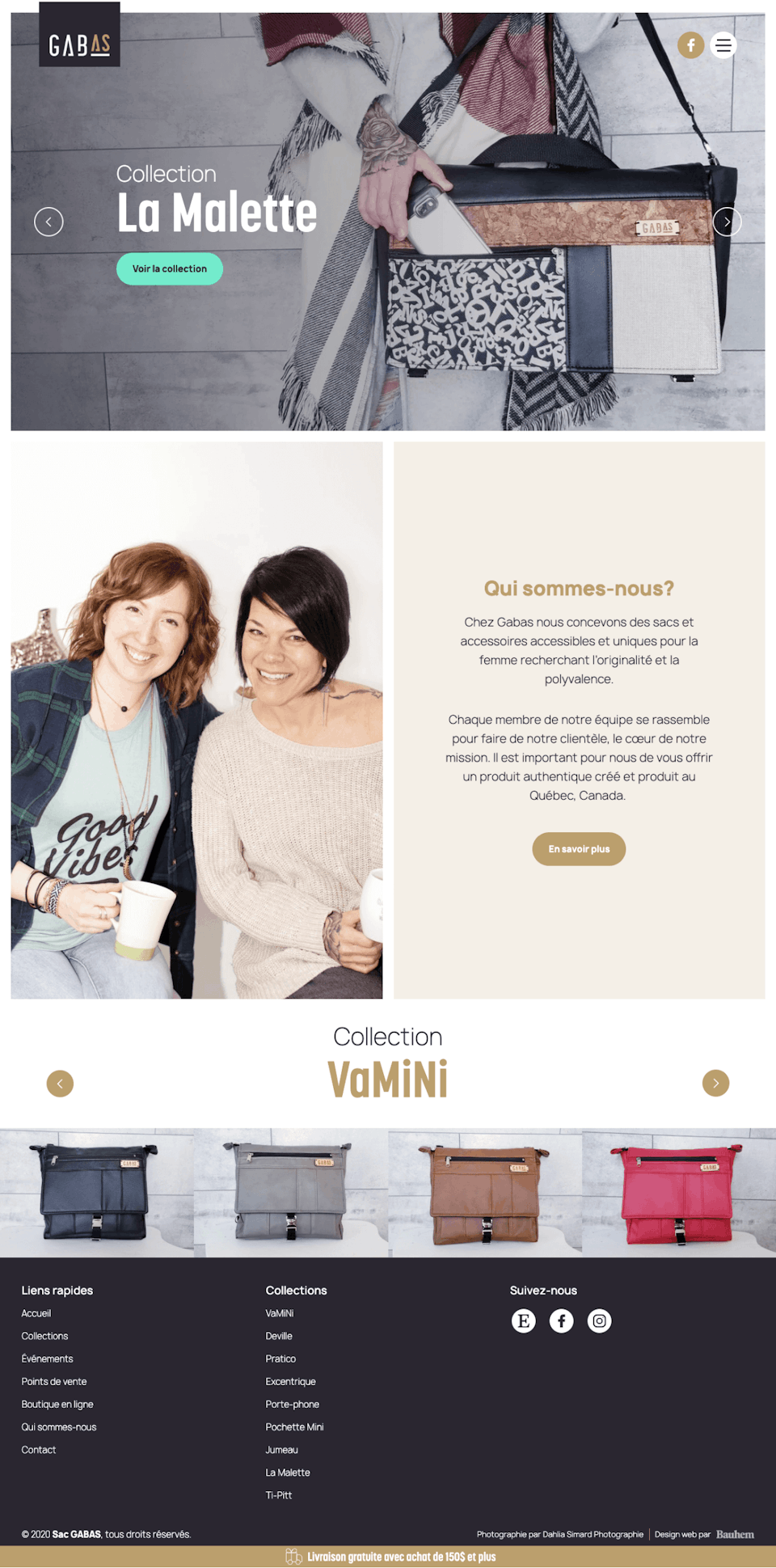 webflow project 1 - Sac Gabas