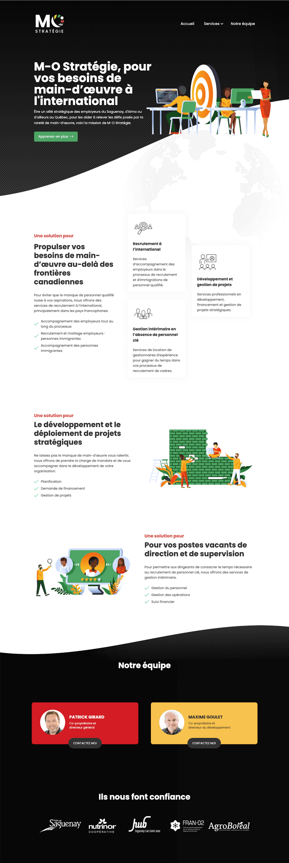 webflow project 1 - M-O Stratégie