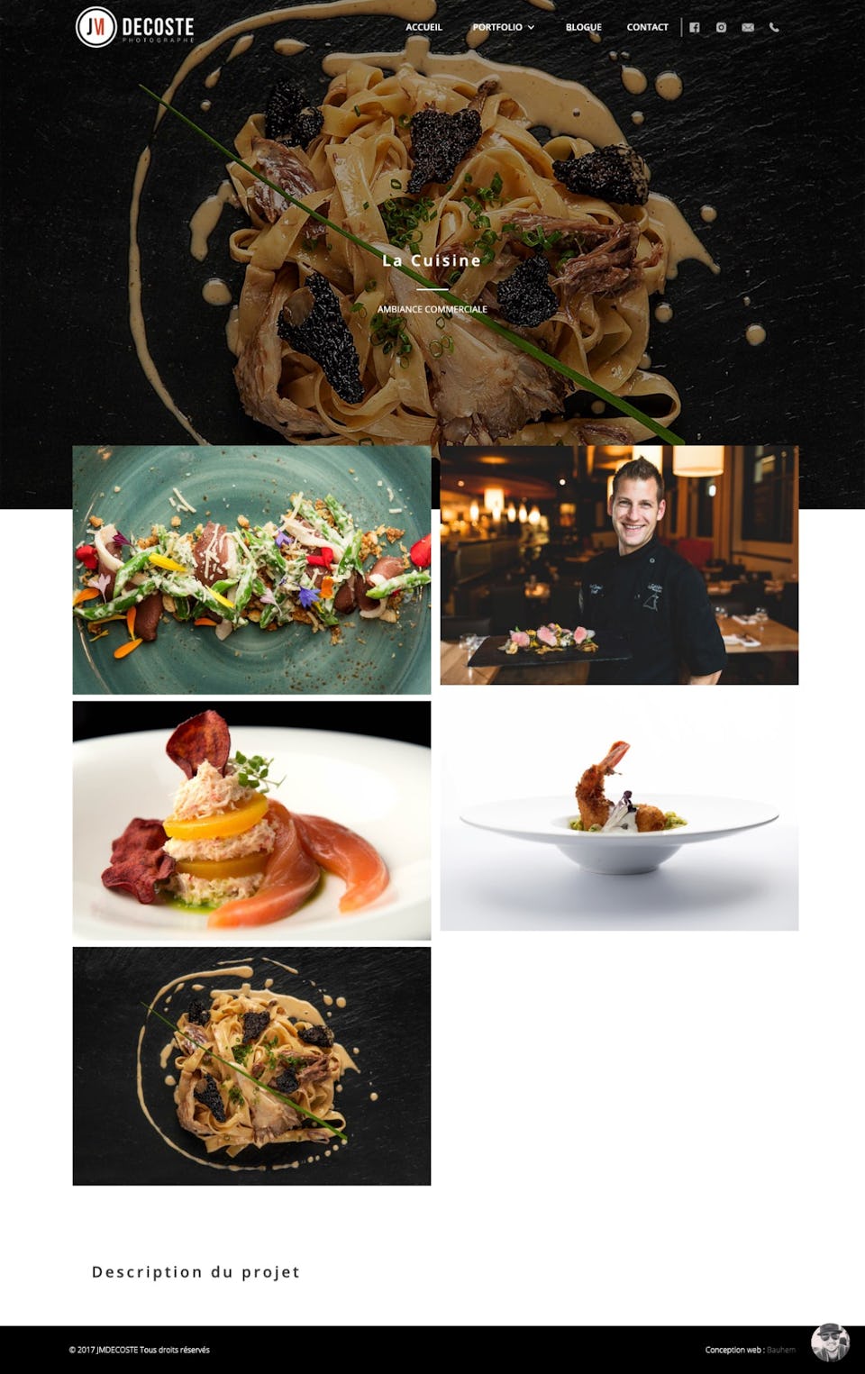 webflow project 1 - JMDescoste Photographie