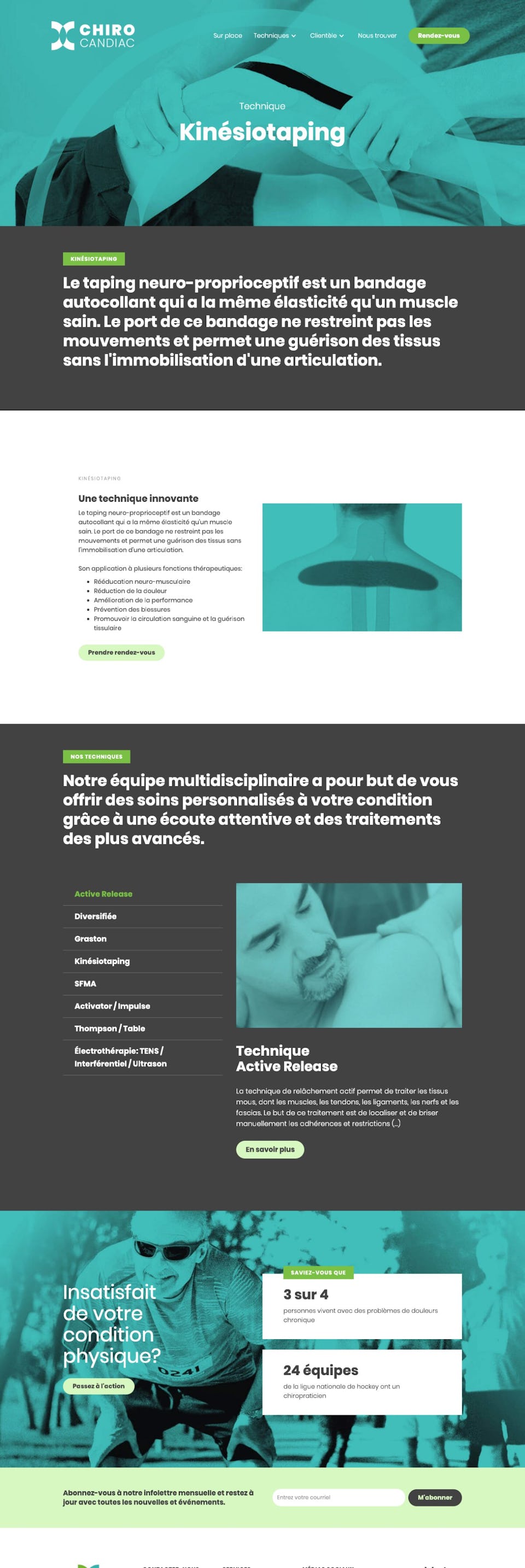 webflow project 2 - Chiro Candiac
