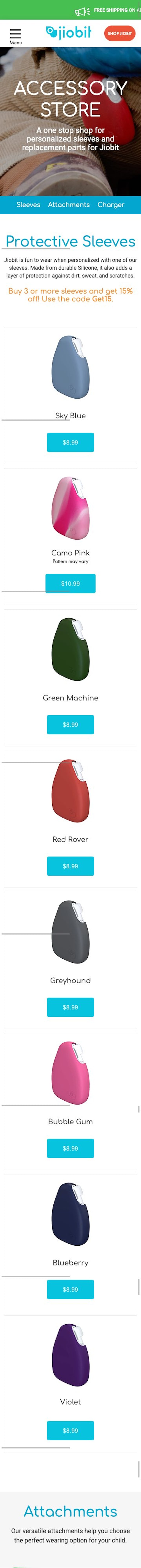 webflow project 3 - Jiobit
