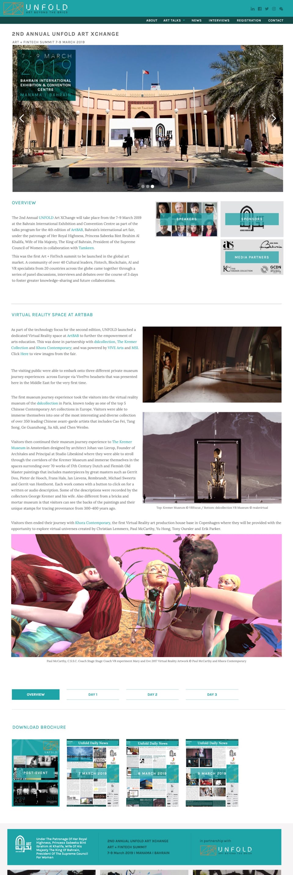 webflow project 1 - UNFOLD