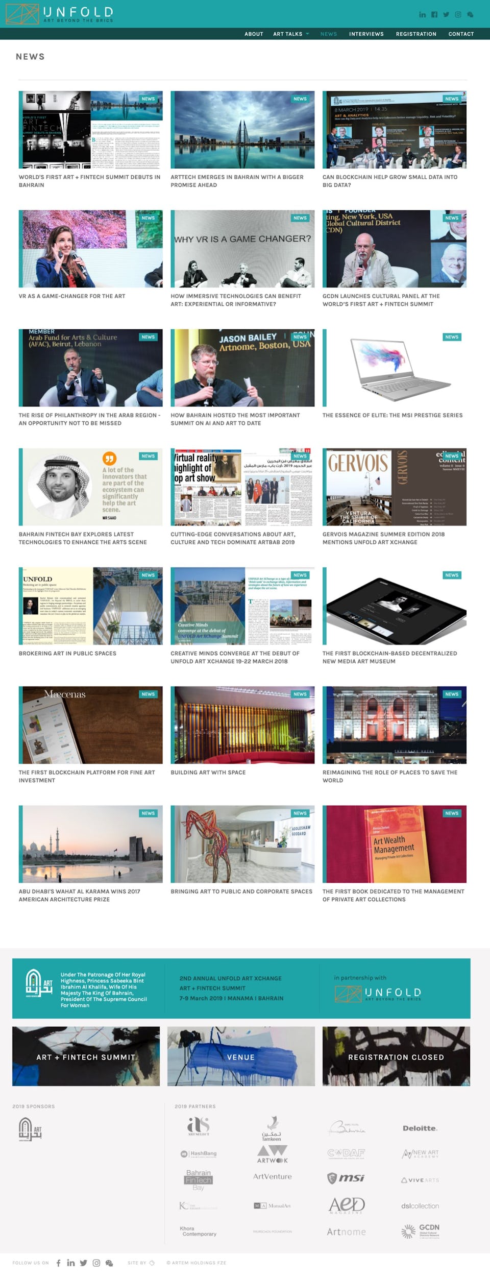 webflow project 5 - UNFOLD