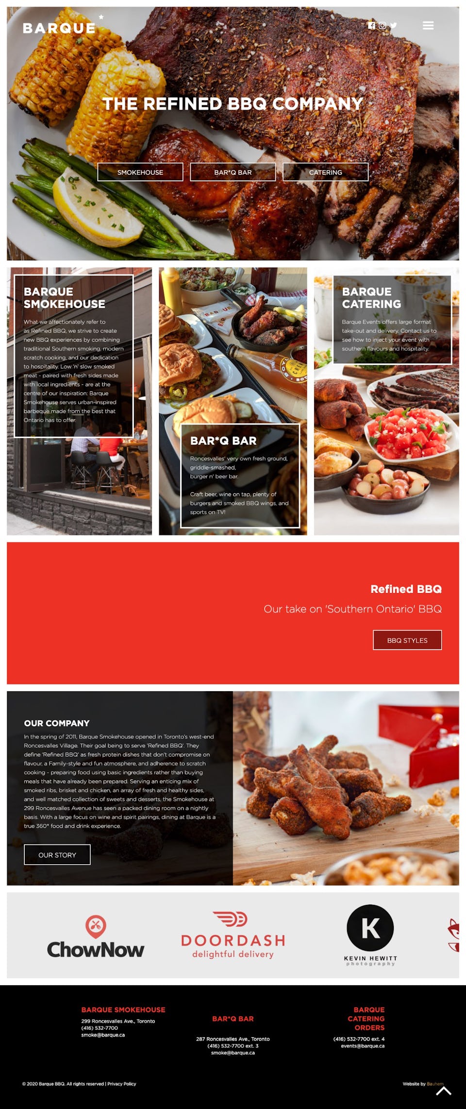 webflow project 5 - Barque