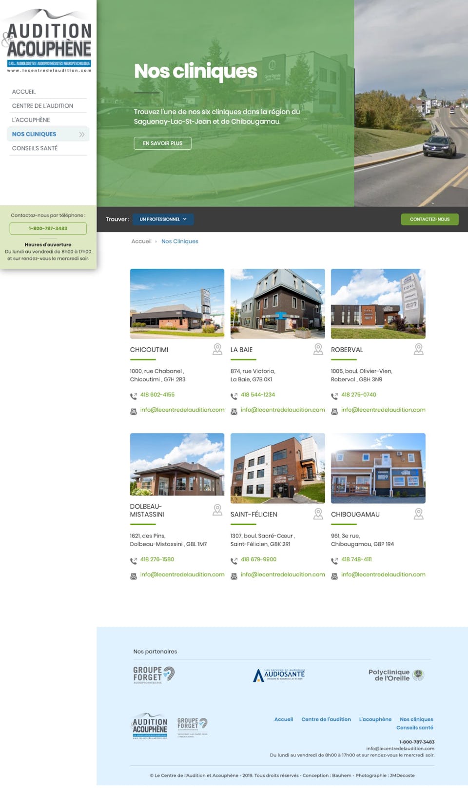 webflow project 2 - Groupe Forget