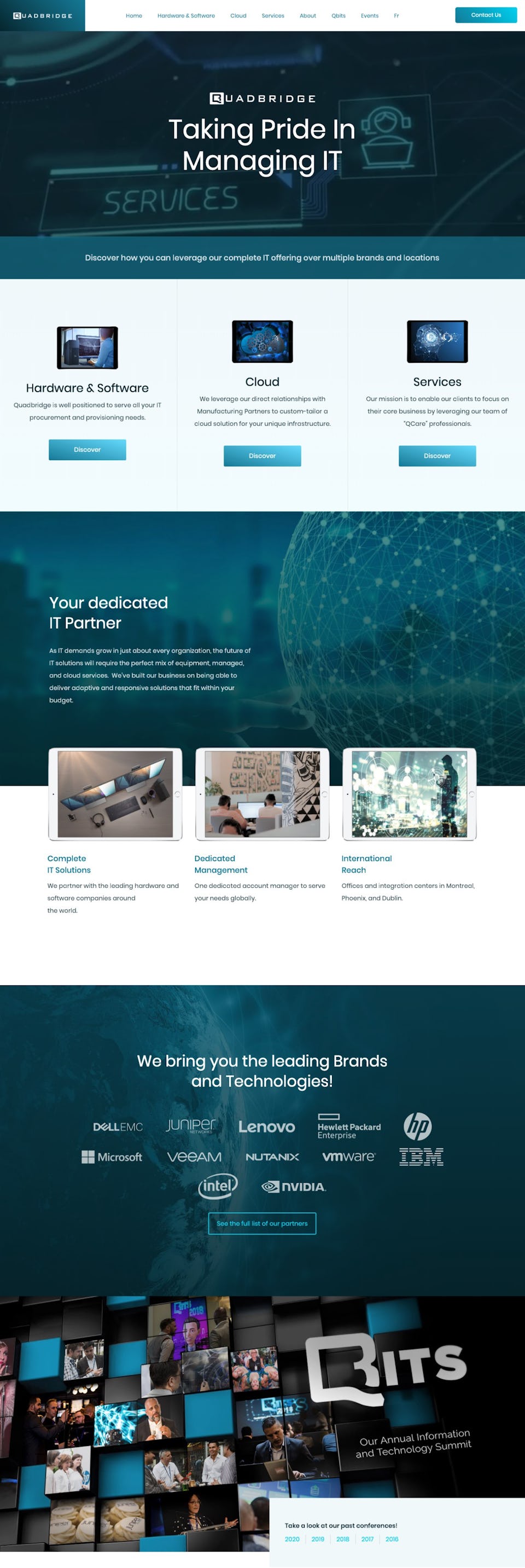 webflow project 2 - Quadbridge