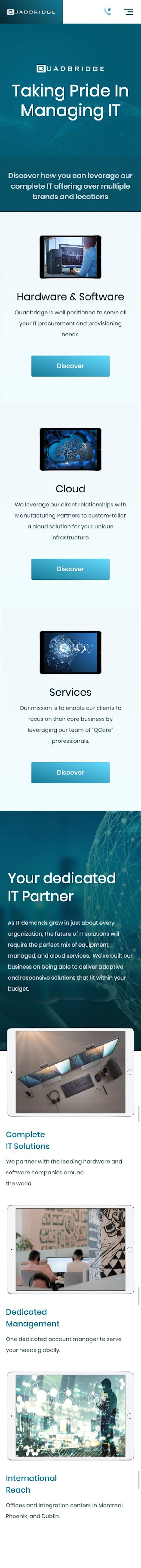 webflow project 4 - Quadbridge