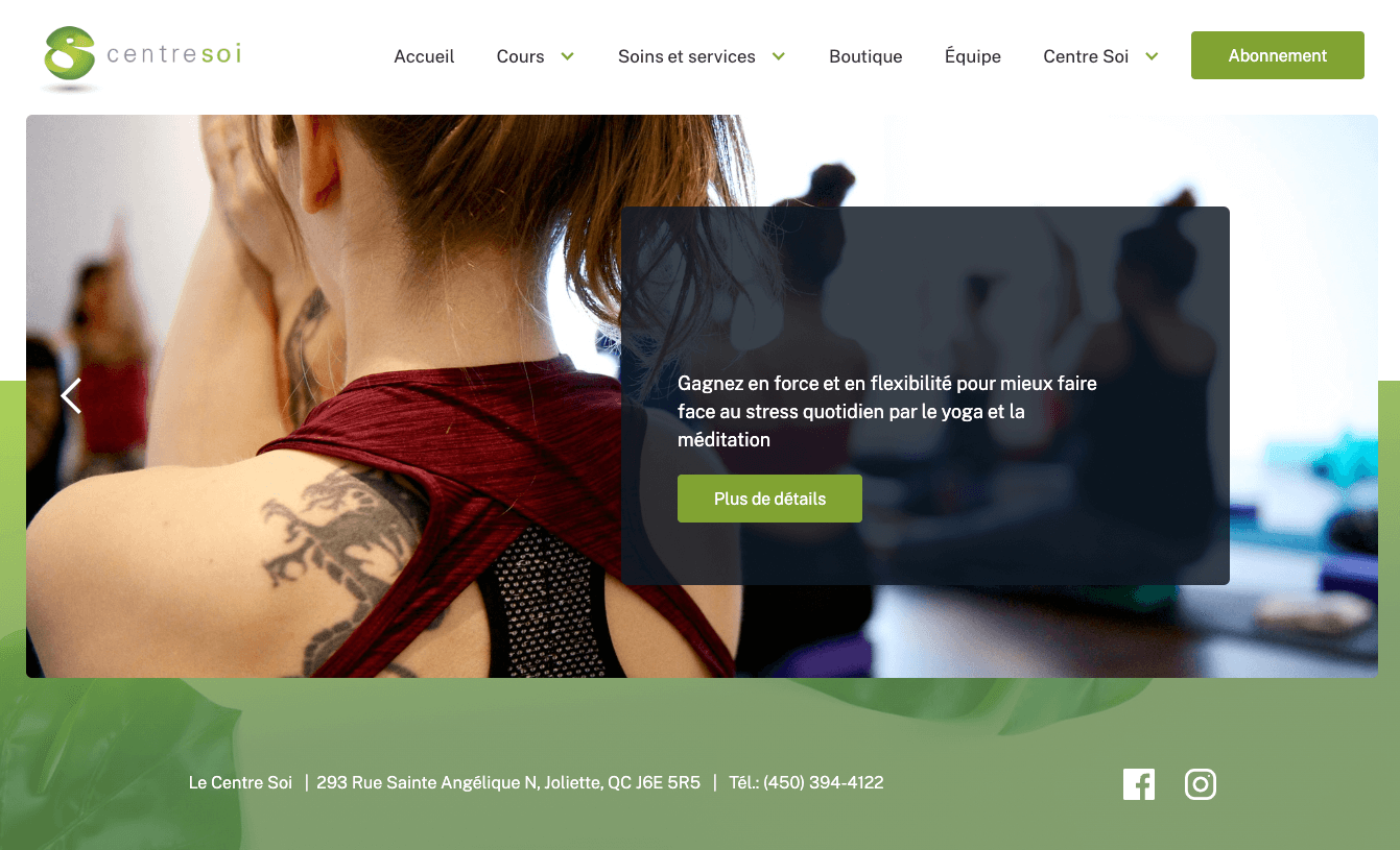 CentreSoi | Yoga, massage therapy, treatments