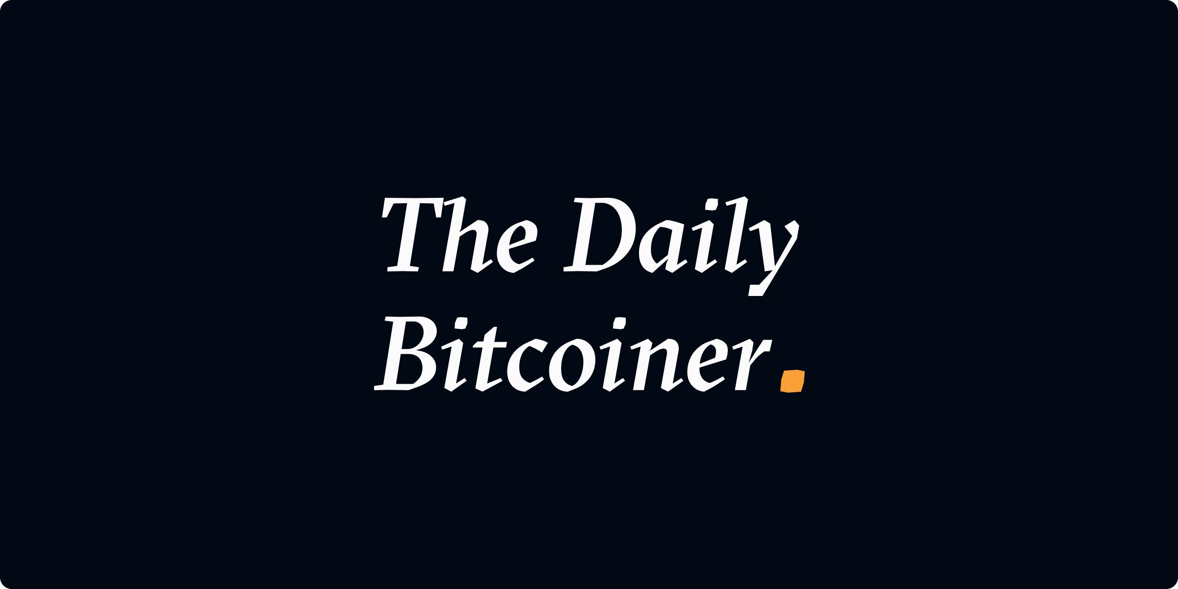 The Daily Bitcoiner