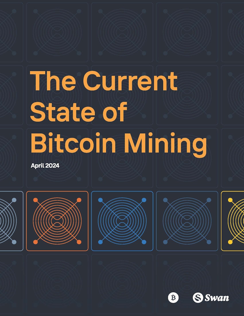 Book reflection for The Current State of Bitcoin Mining April 2024