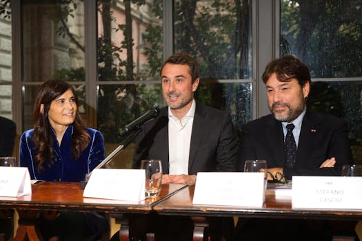 Alessandra Quarto, Lorenzo Falchi e Tomaso Montanari al tavolo dei relatori